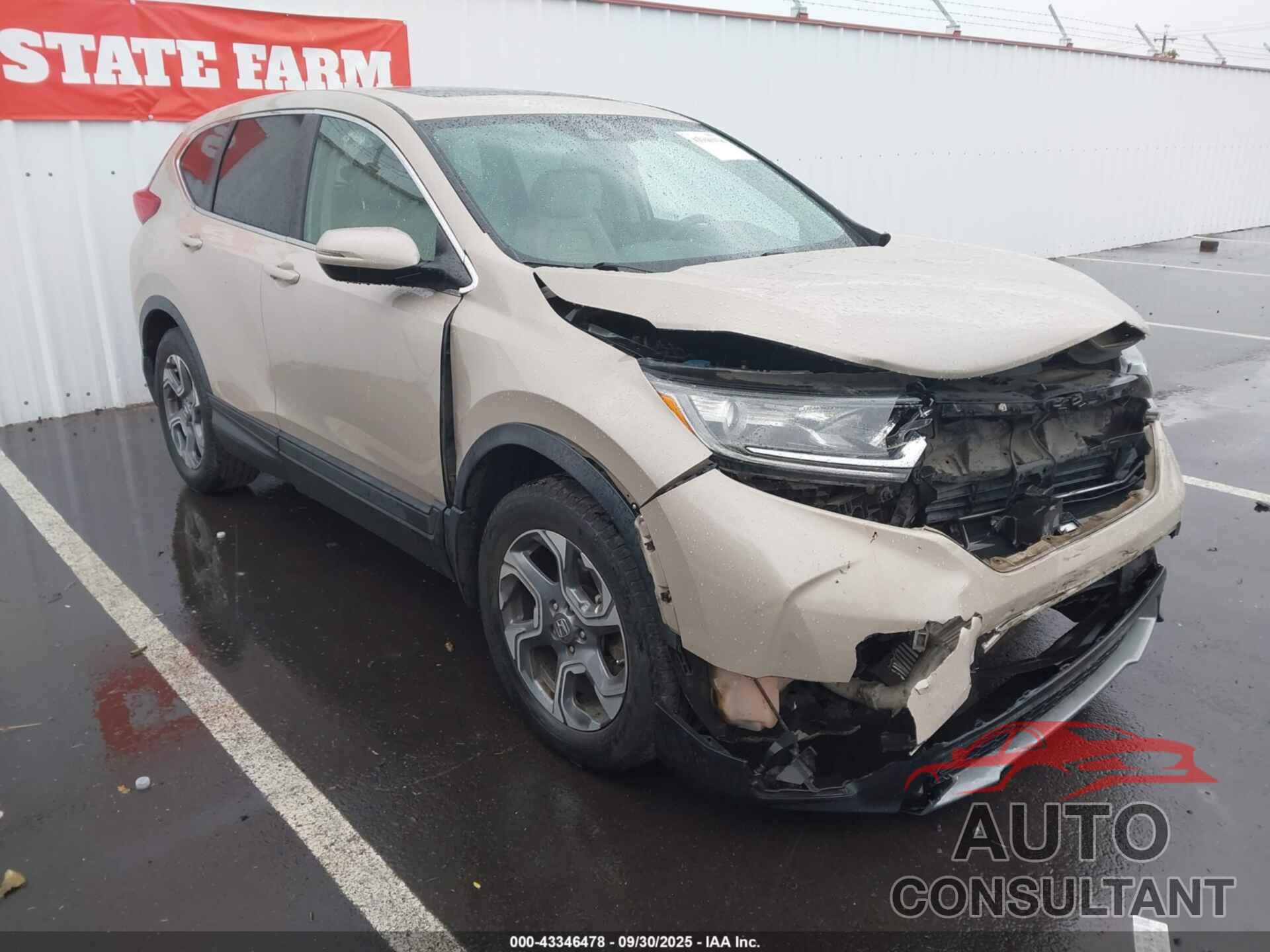 HONDA CR-V 2017 - 5J6RW2H89HL020120