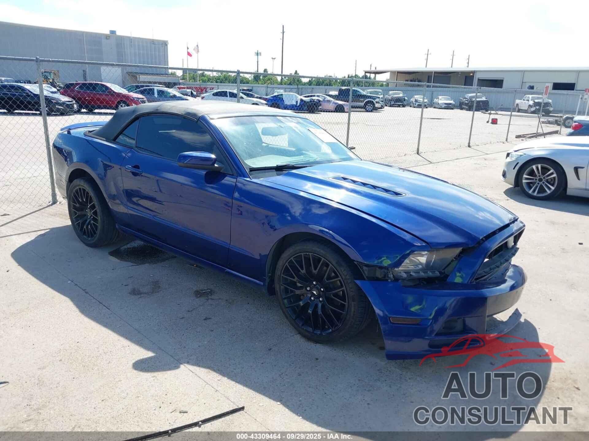 FORD MUSTANG 2013 - 1ZVBP8EMXD5243254