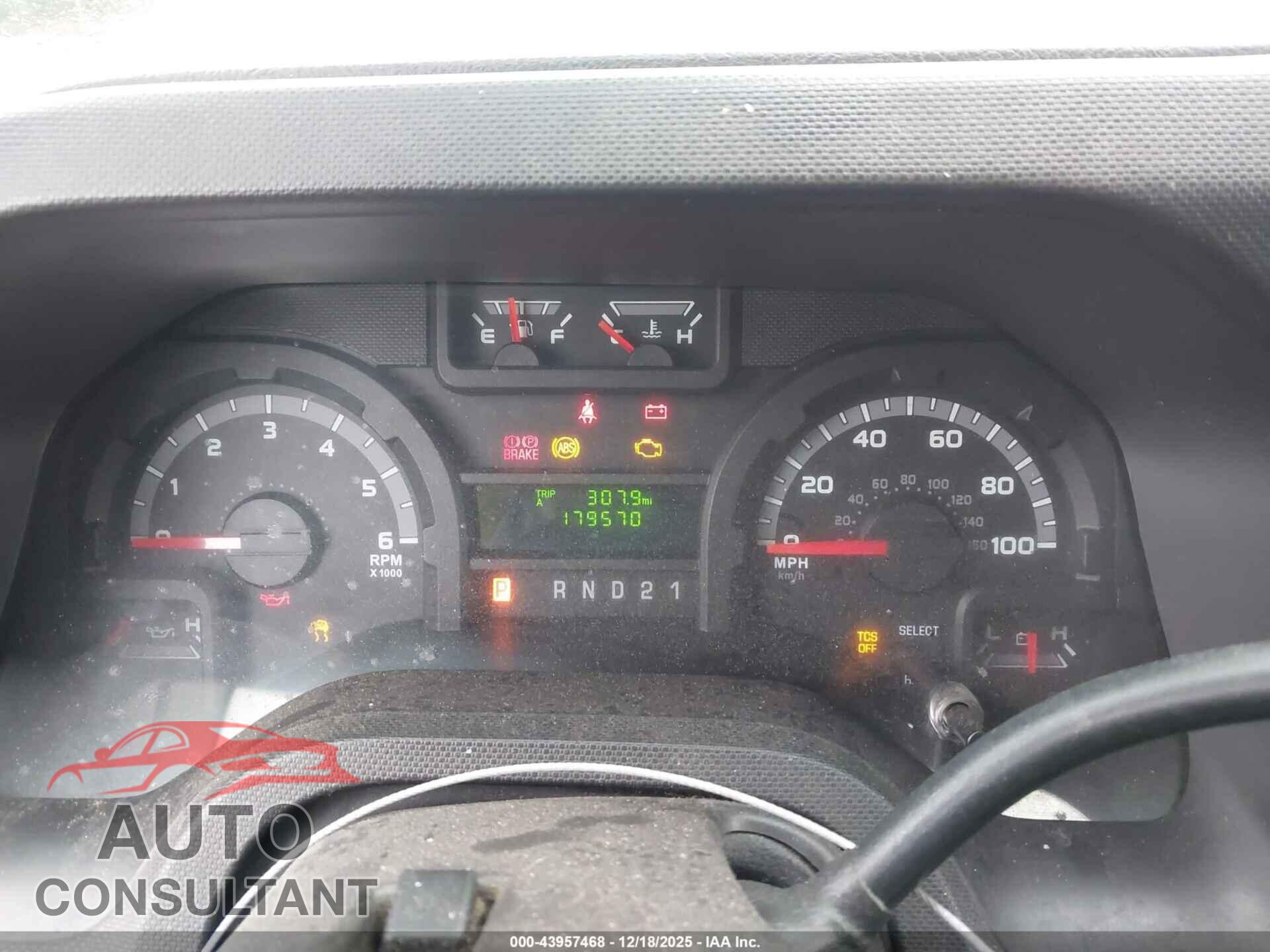 FORD E-150 2012 - 1FTNE1EW3CDB13335