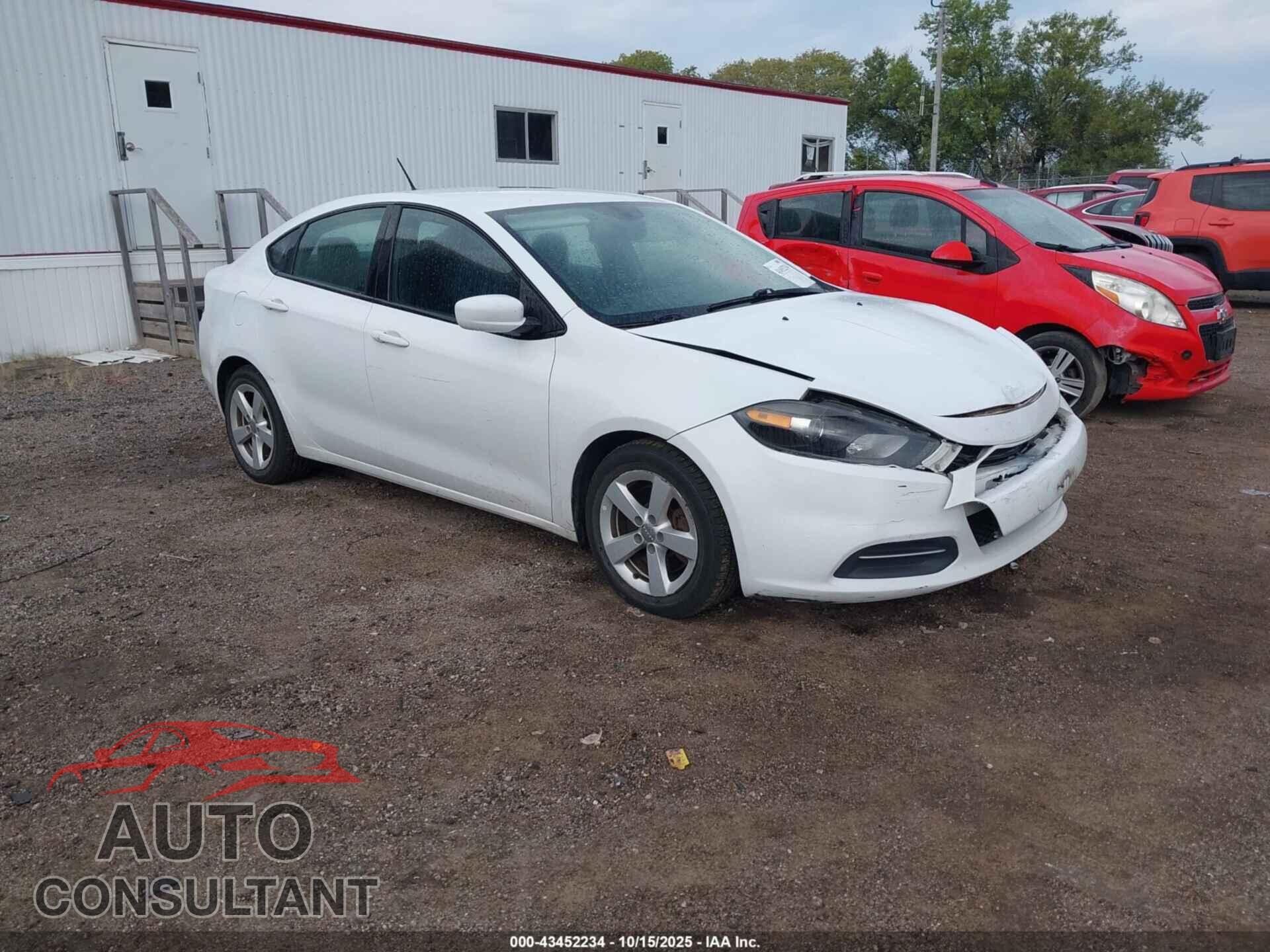 DODGE DART 2016 - 1C3CDFBA4GD584596