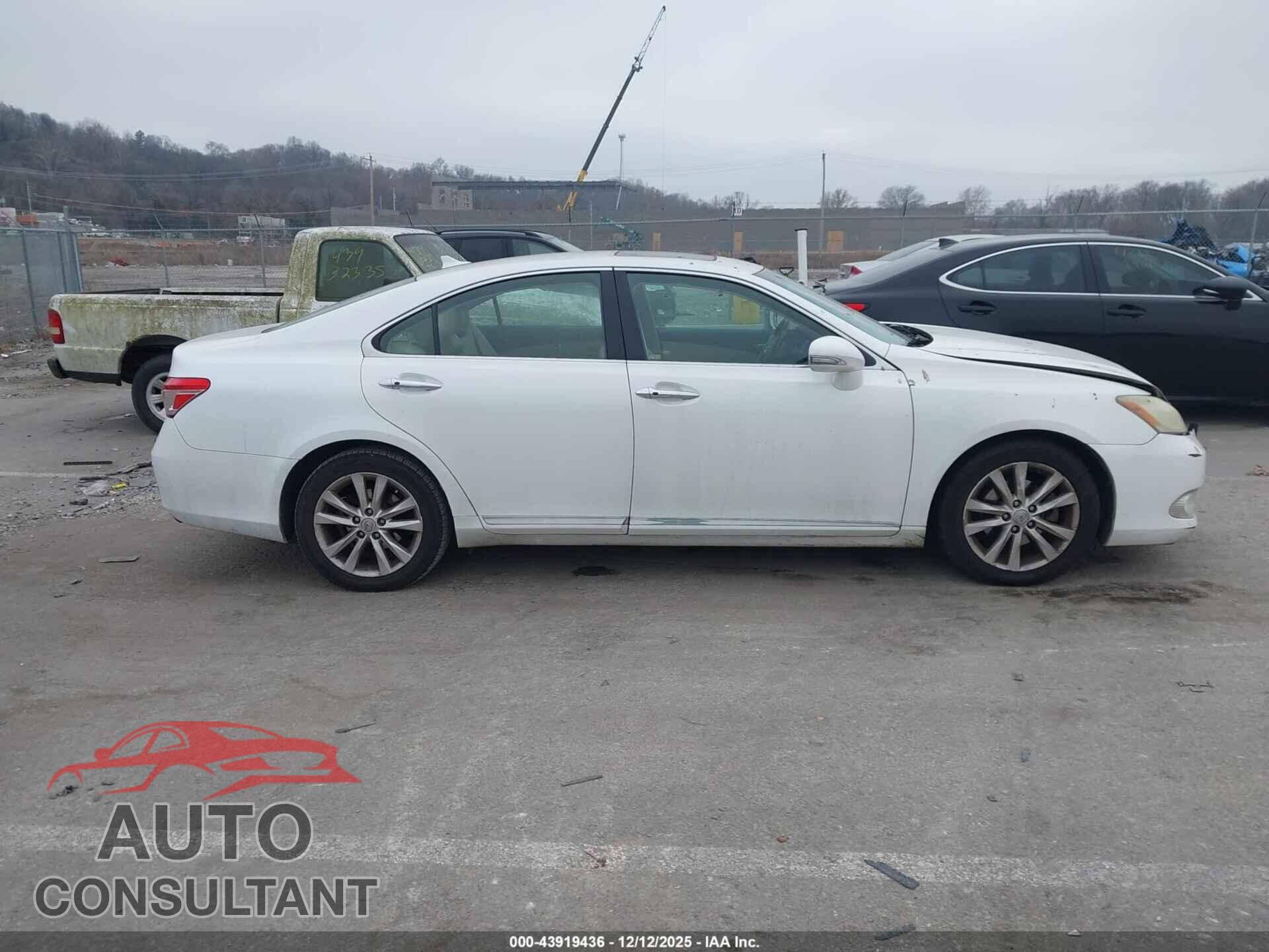 LEXUS ES 350 2011 - JTHBK1EG9B2439072
