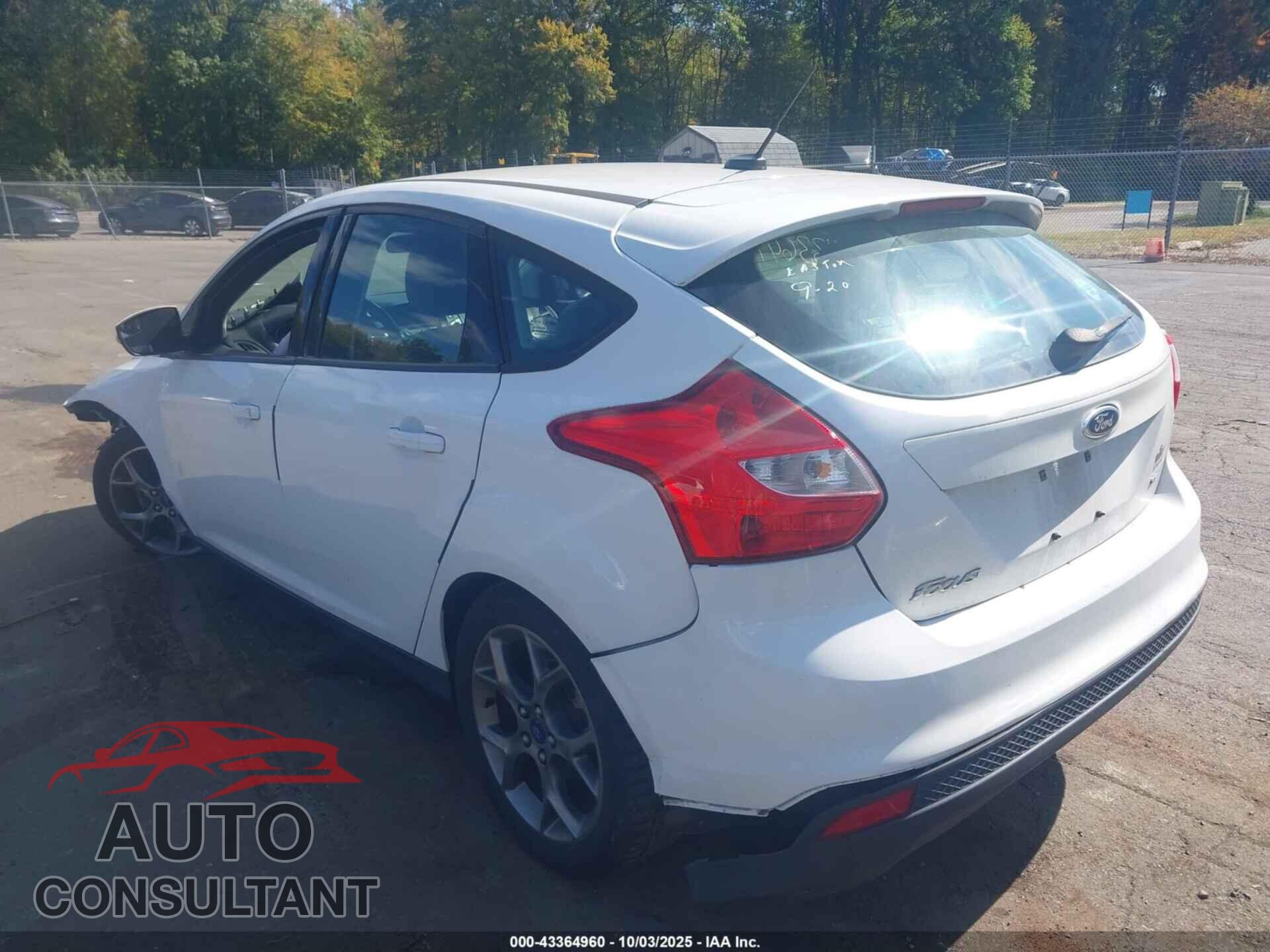 FORD FOCUS 2014 - 1FADP3K2XEL337798