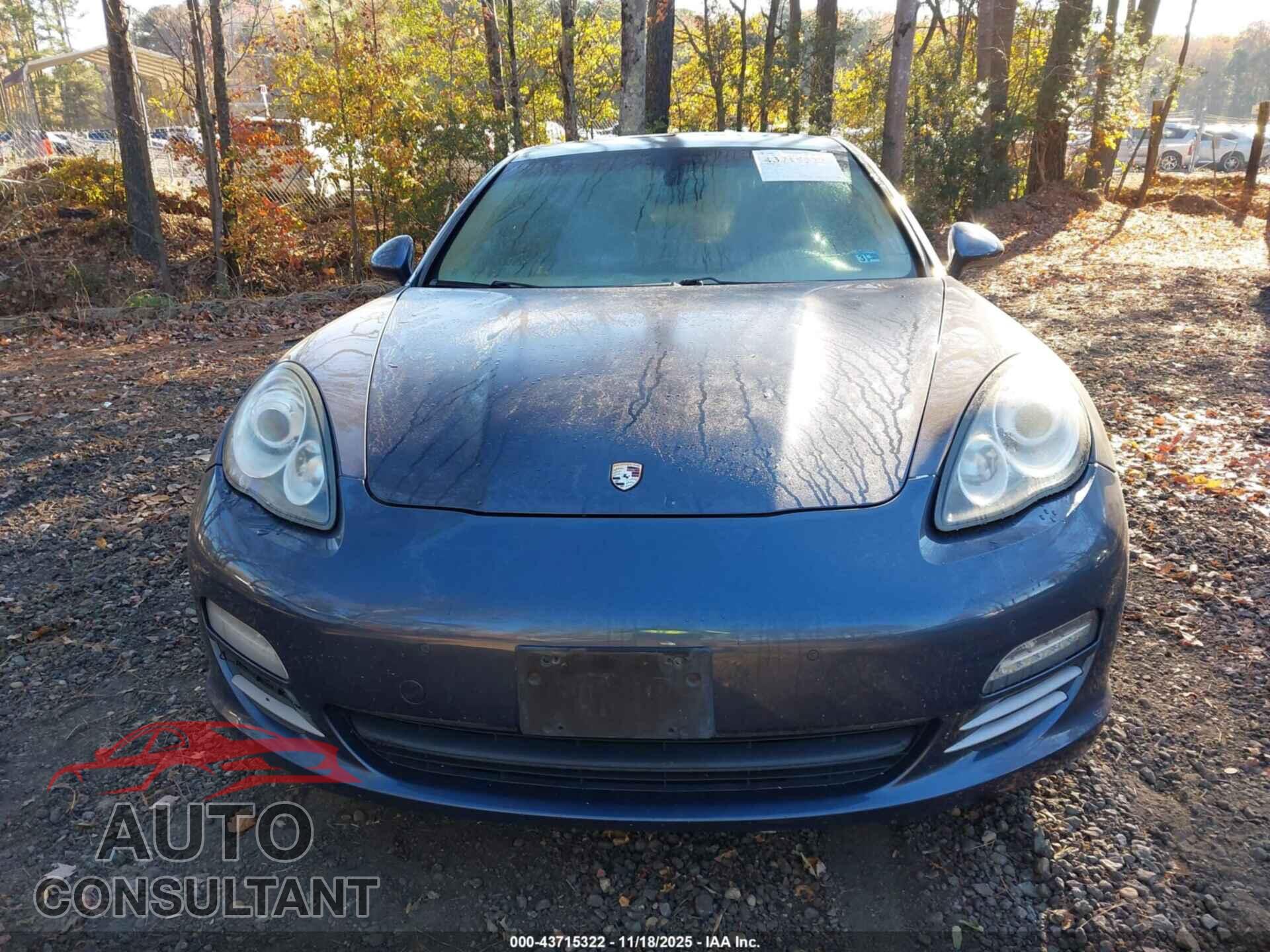 PORSCHE PANAMERA 2011 - WP0AA2A74BL010234