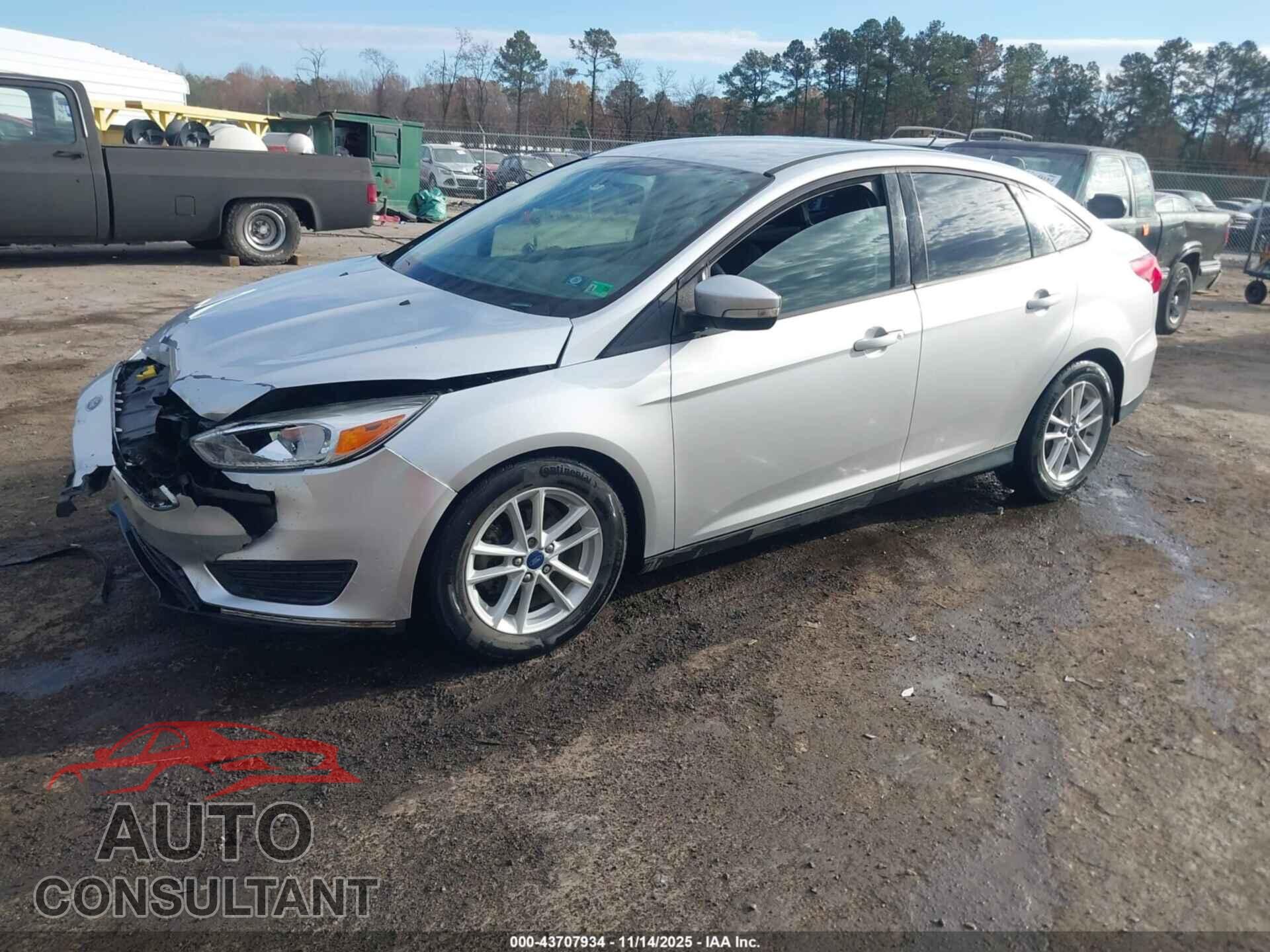 FORD FOCUS 2017 - 1FADP3F25HL346360