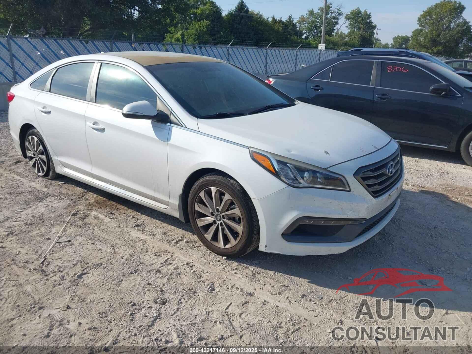 HYUNDAI SONATA 2015 - 5NPE34AF5FH259215
