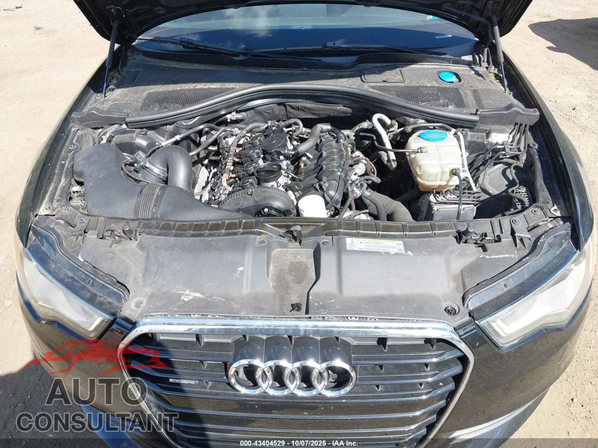 AUDI A6 2013 - WAUGFAFC4DN112438