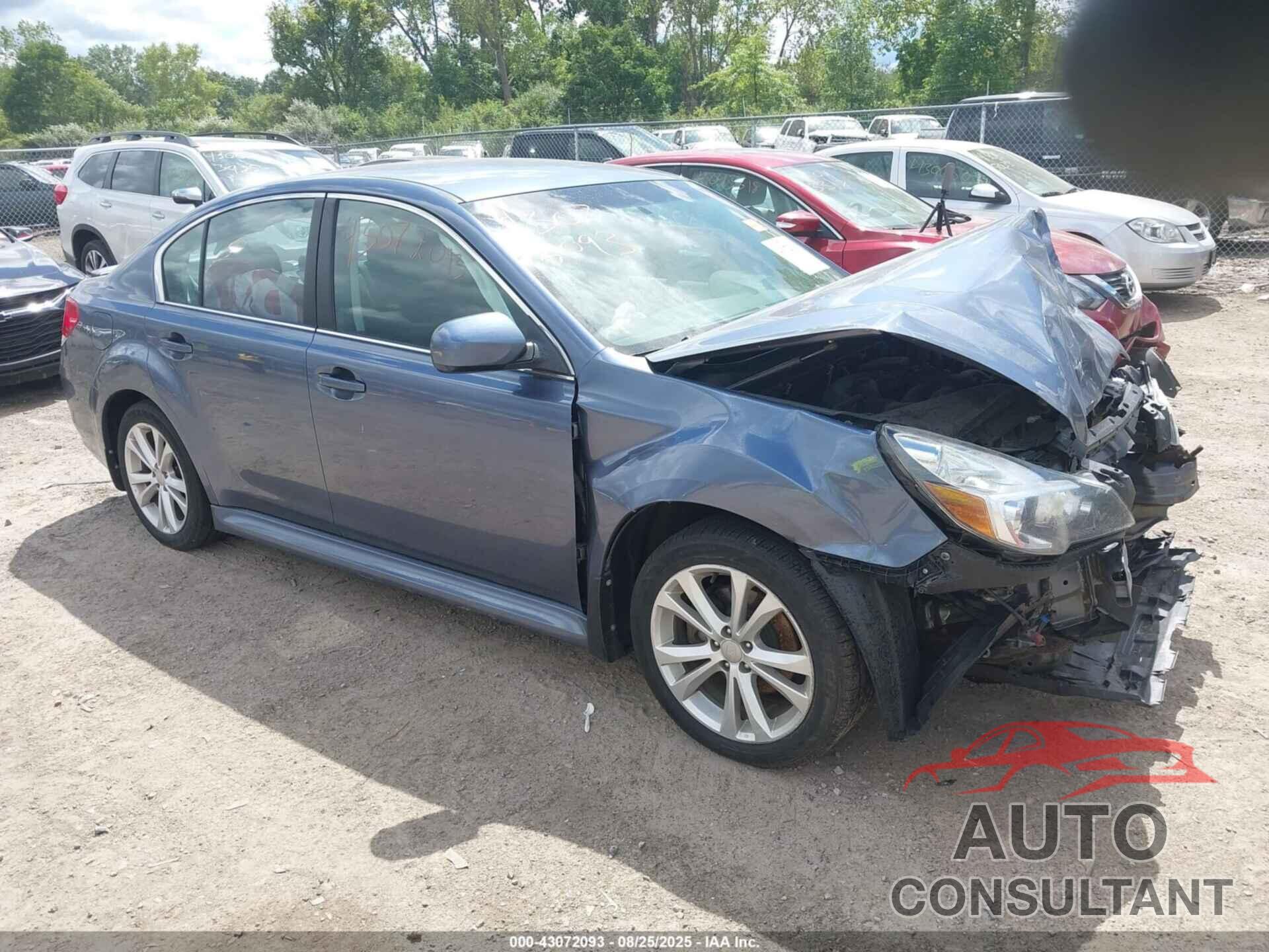 SUBARU LEGACY 2014 - 4S3BMBC65E3029556