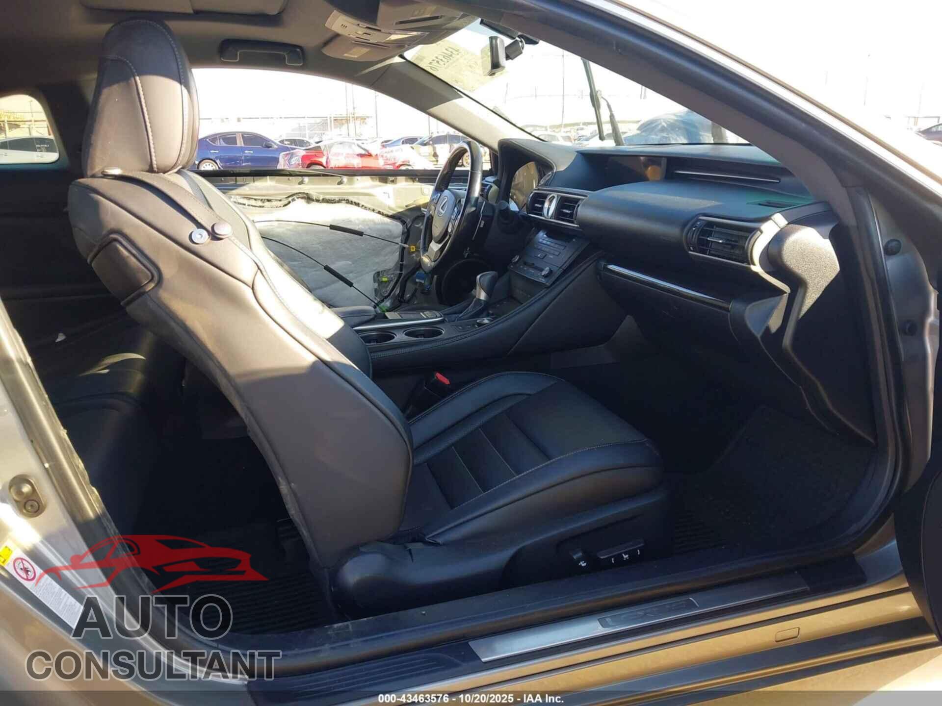 LEXUS RC 300 2016 - JTHSM5BCXG5000875