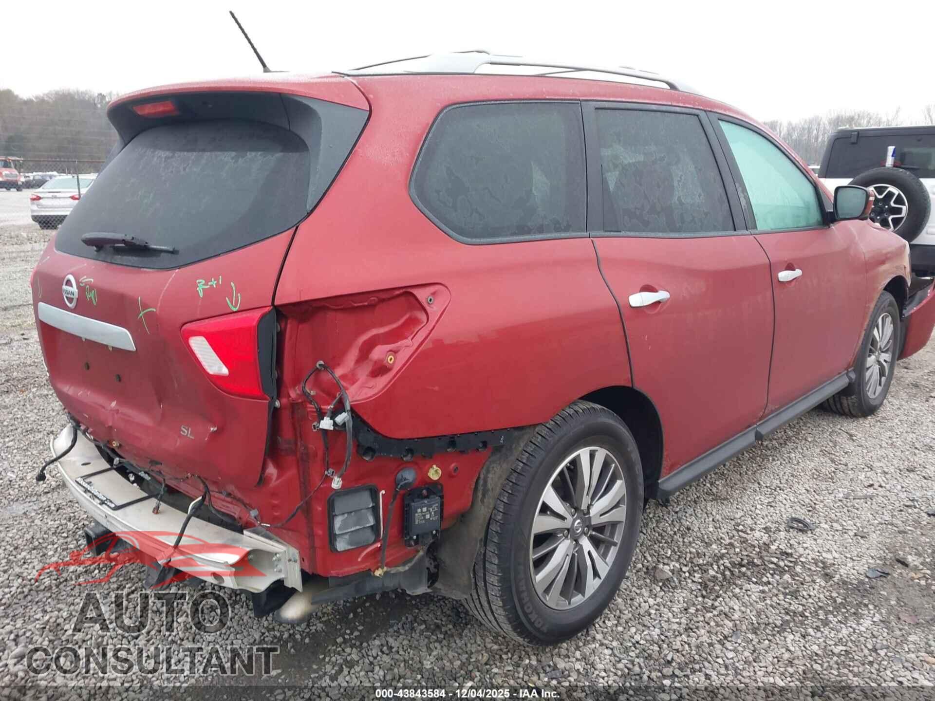 NISSAN PATHFINDER 2017 - 5N1DR2MN2HC683804