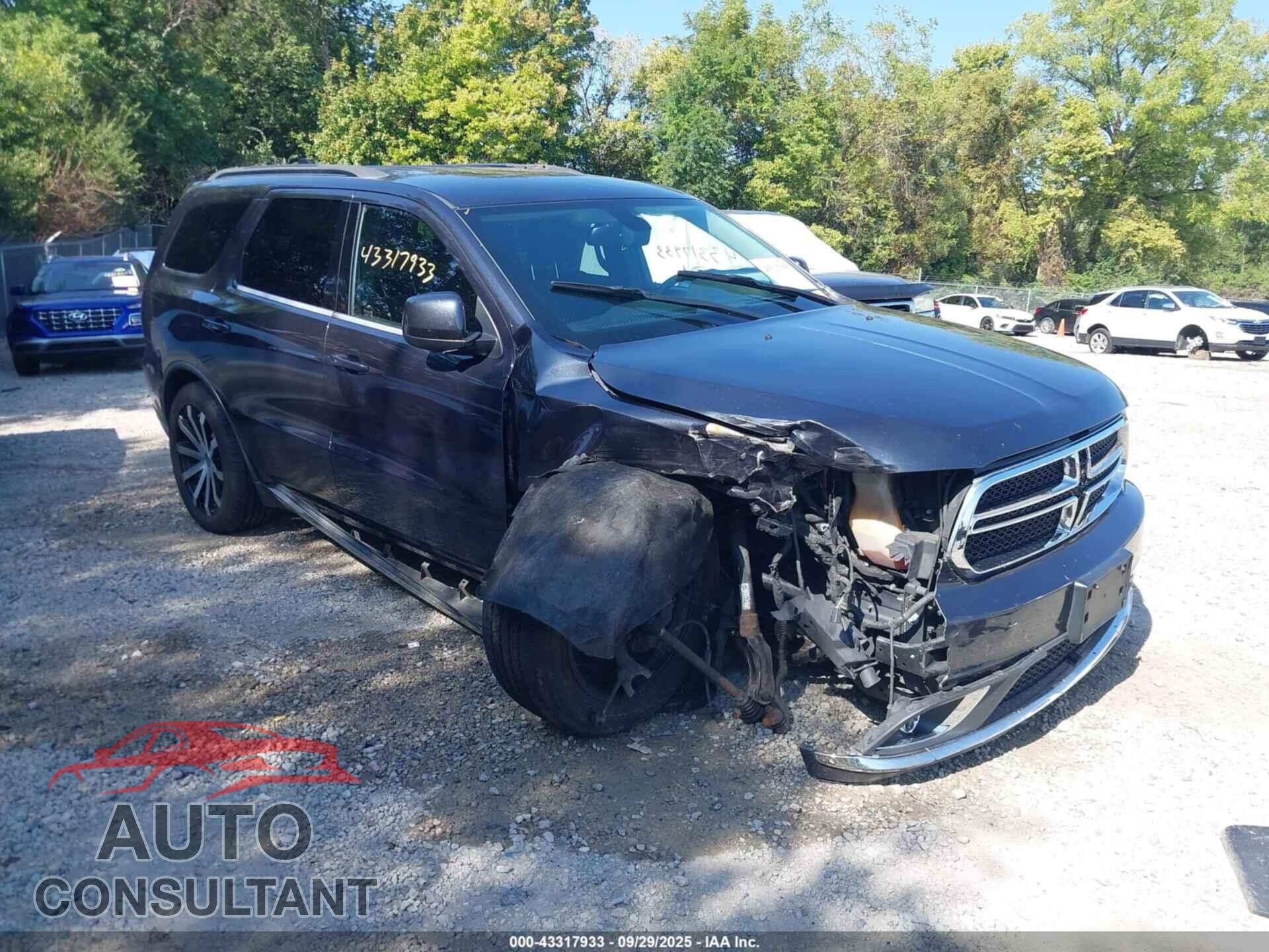 DODGE DURANGO 2014 - 1C4RDJAG3EC278801