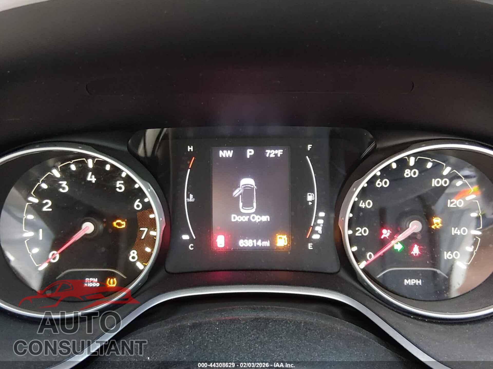 JEEP NEW COMPASS 2017 - 3C4NJCBB2HT669162