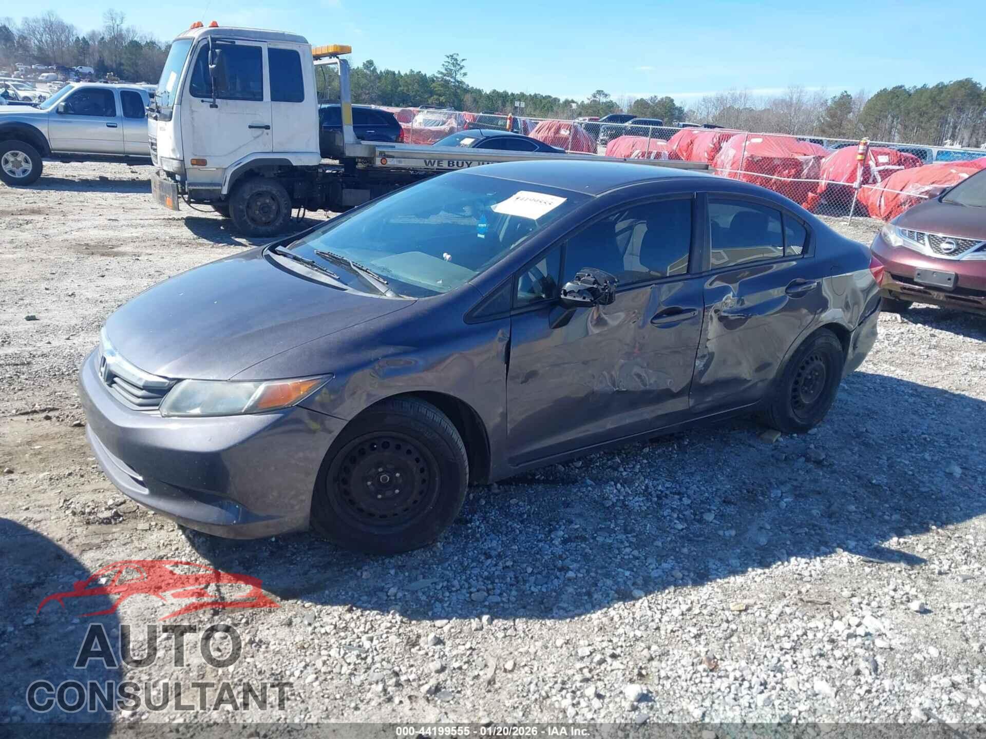 HONDA CIVIC 2012 - 19XFB2F55CE012840
