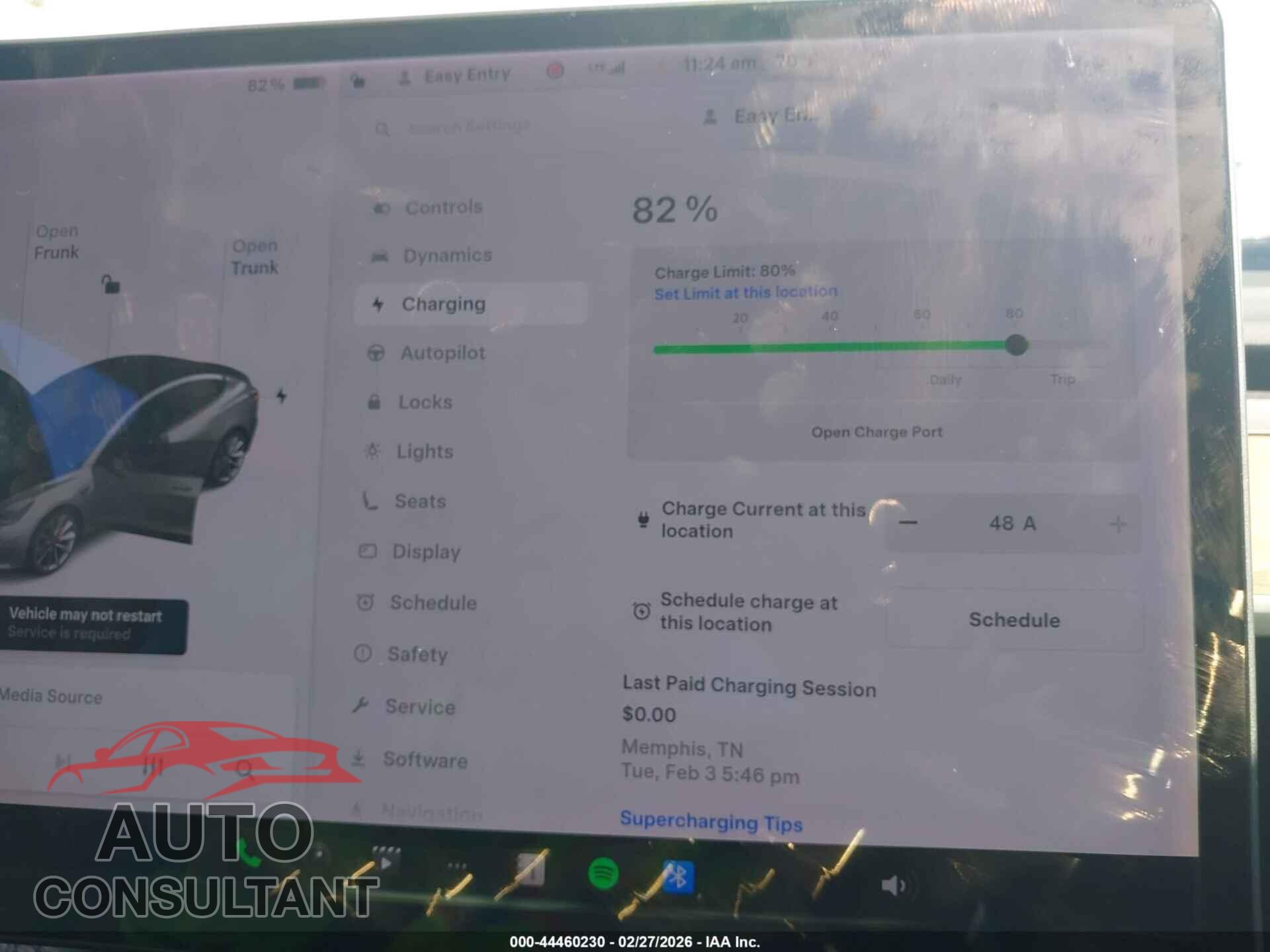 TESLA MODEL 3 2019 - 5YJ3E1EB9KF419922