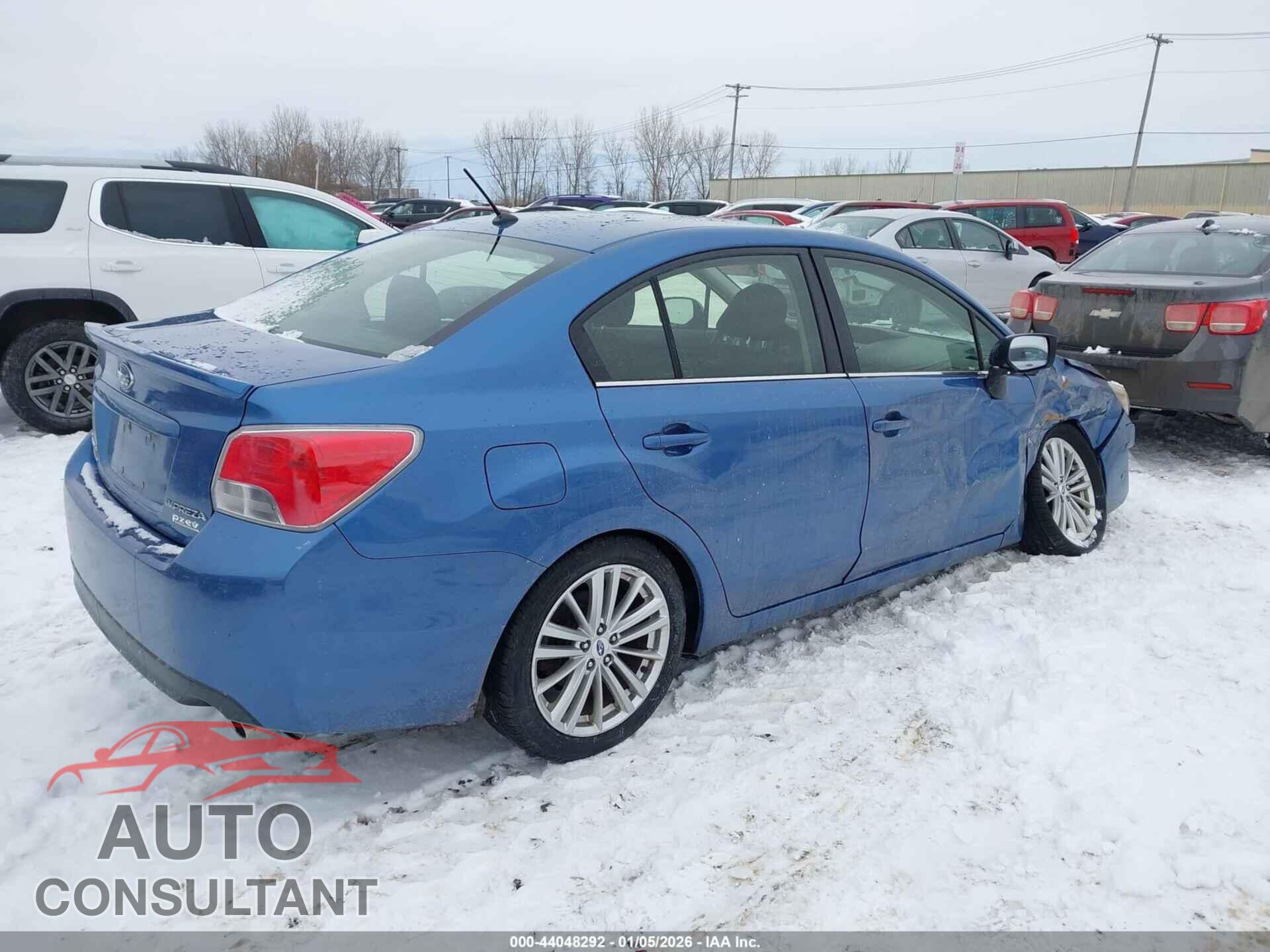 SUBARU IMPREZA 2016 - JF1GJAF61GH002385