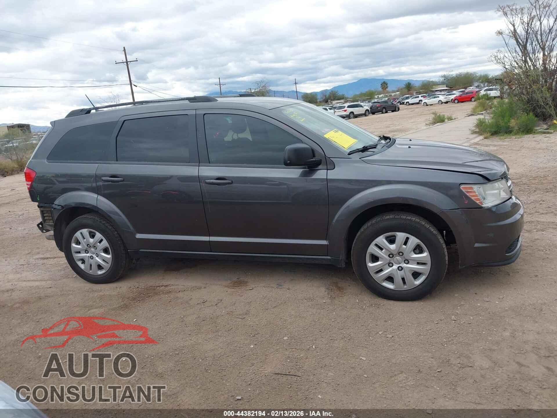 DODGE JOURNEY 2017 - 3C4PDCAB8HT544877