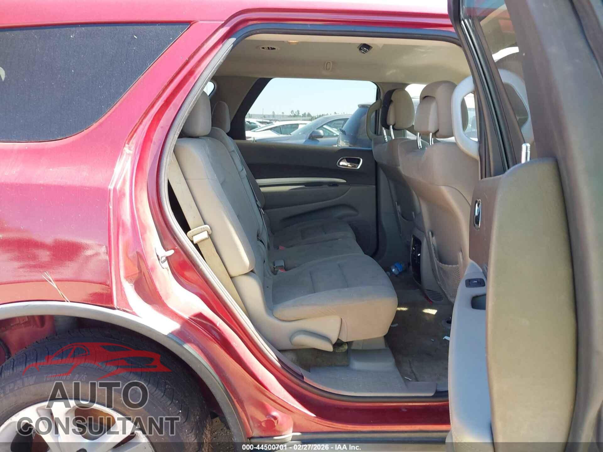 DODGE DURANGO 2013 - 1C4RDHAGXDC527330