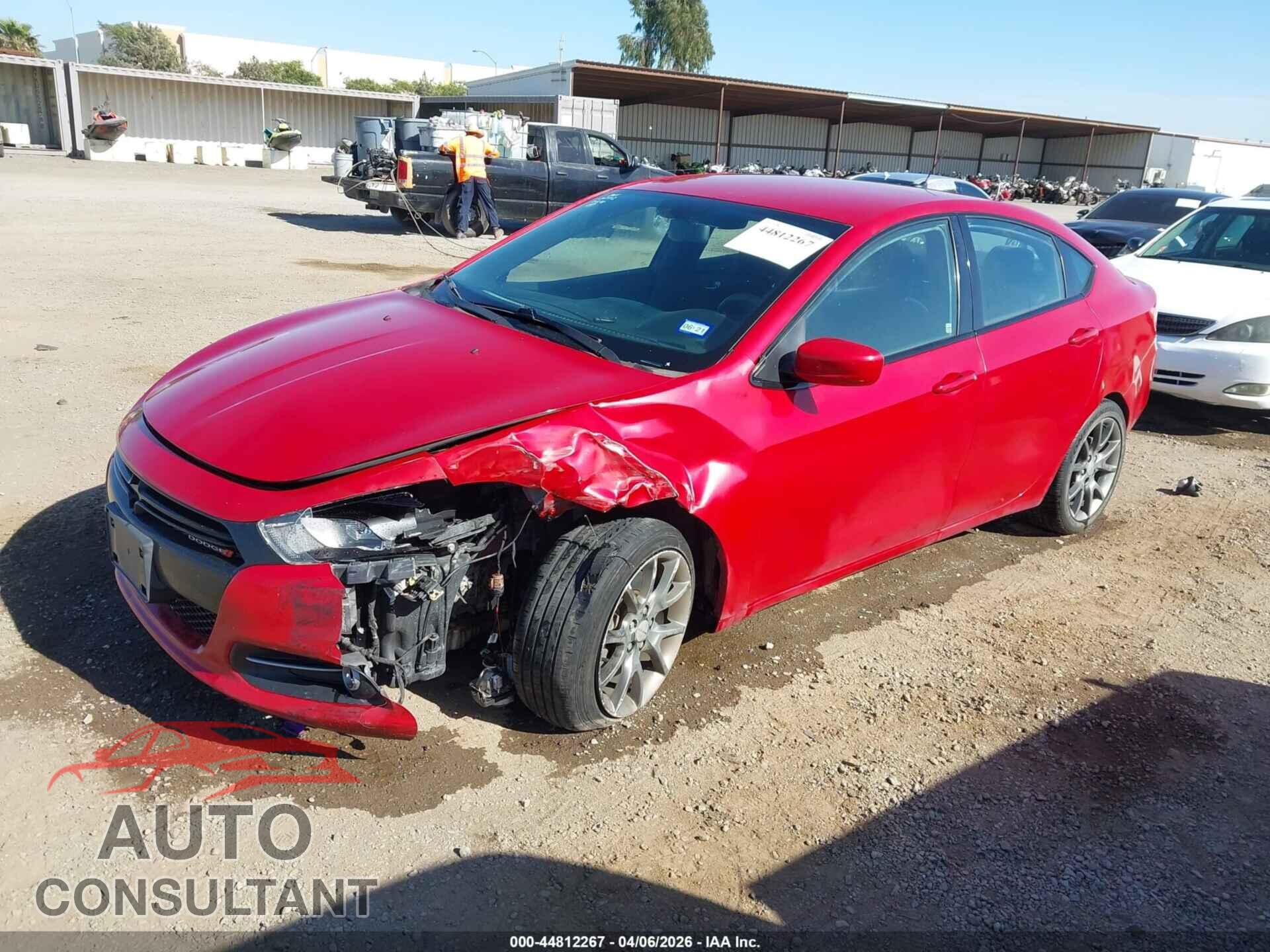 DODGE DART 2014 - 1C3CDFBB2ED747204