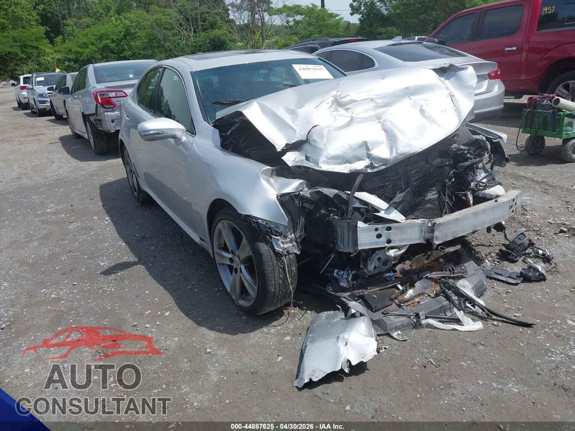 LEXUS IS 250 2012 - JTHBF5C24C5157635