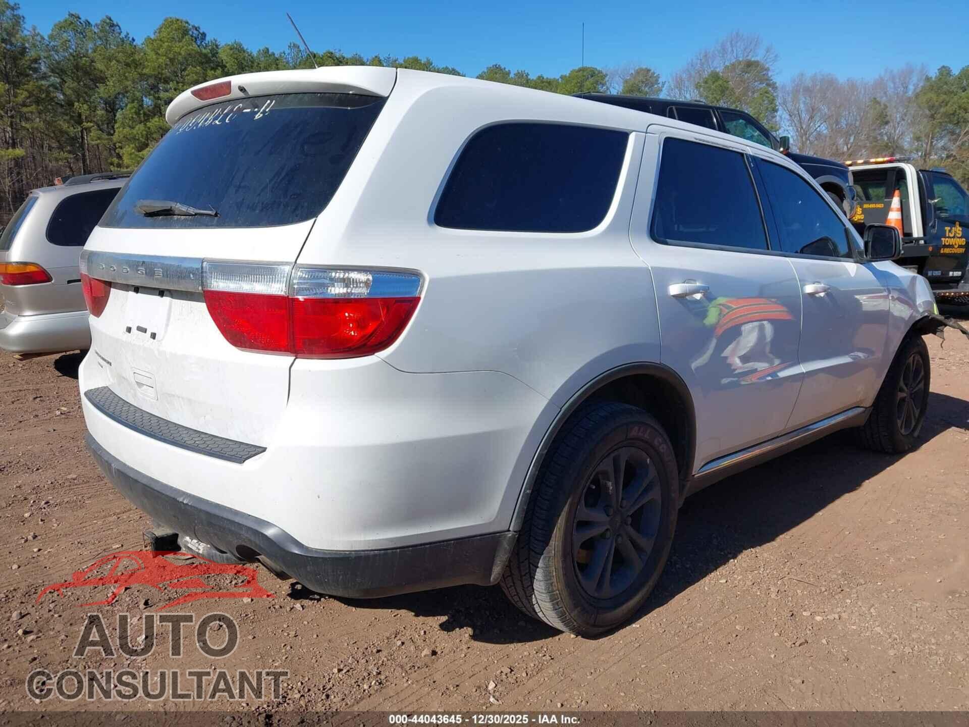 DODGE DURANGO 2013 - 1C4RDJAG3DC696242
