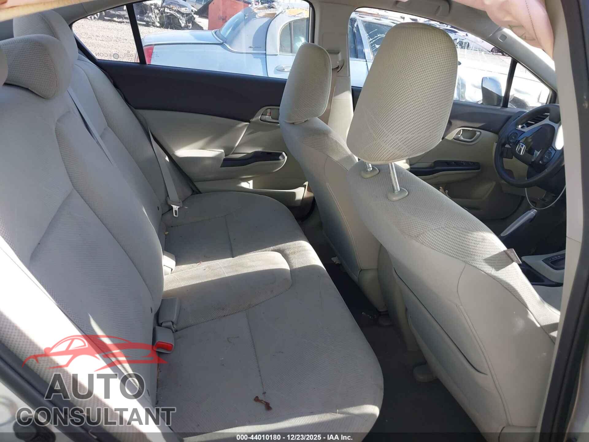 HONDA CIVIC 2012 - 2HGFB2F5XCH310600