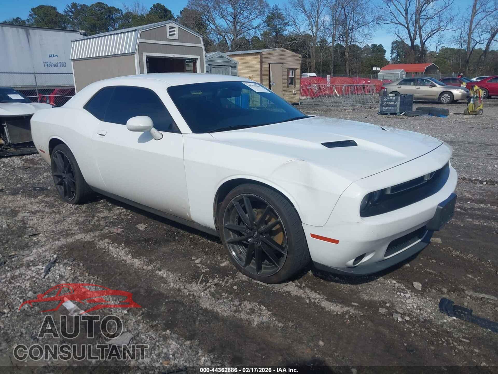 DODGE CHALLENGER 2016 - 2C3CDZAG3GH337760