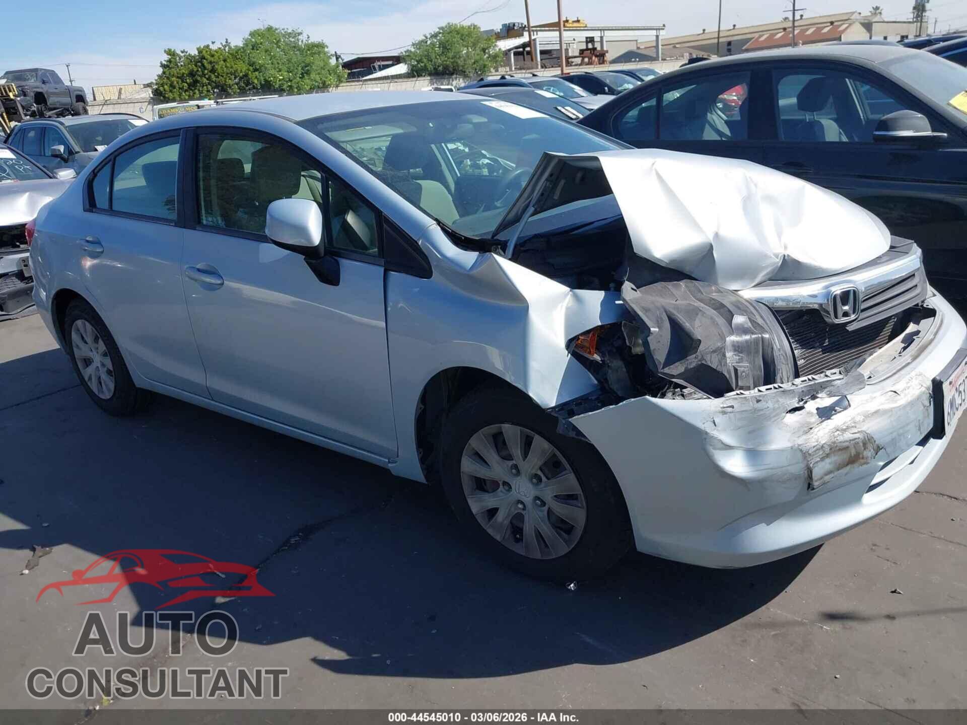 HONDA CIVIC 2012 - JHMFB2F55CS006077