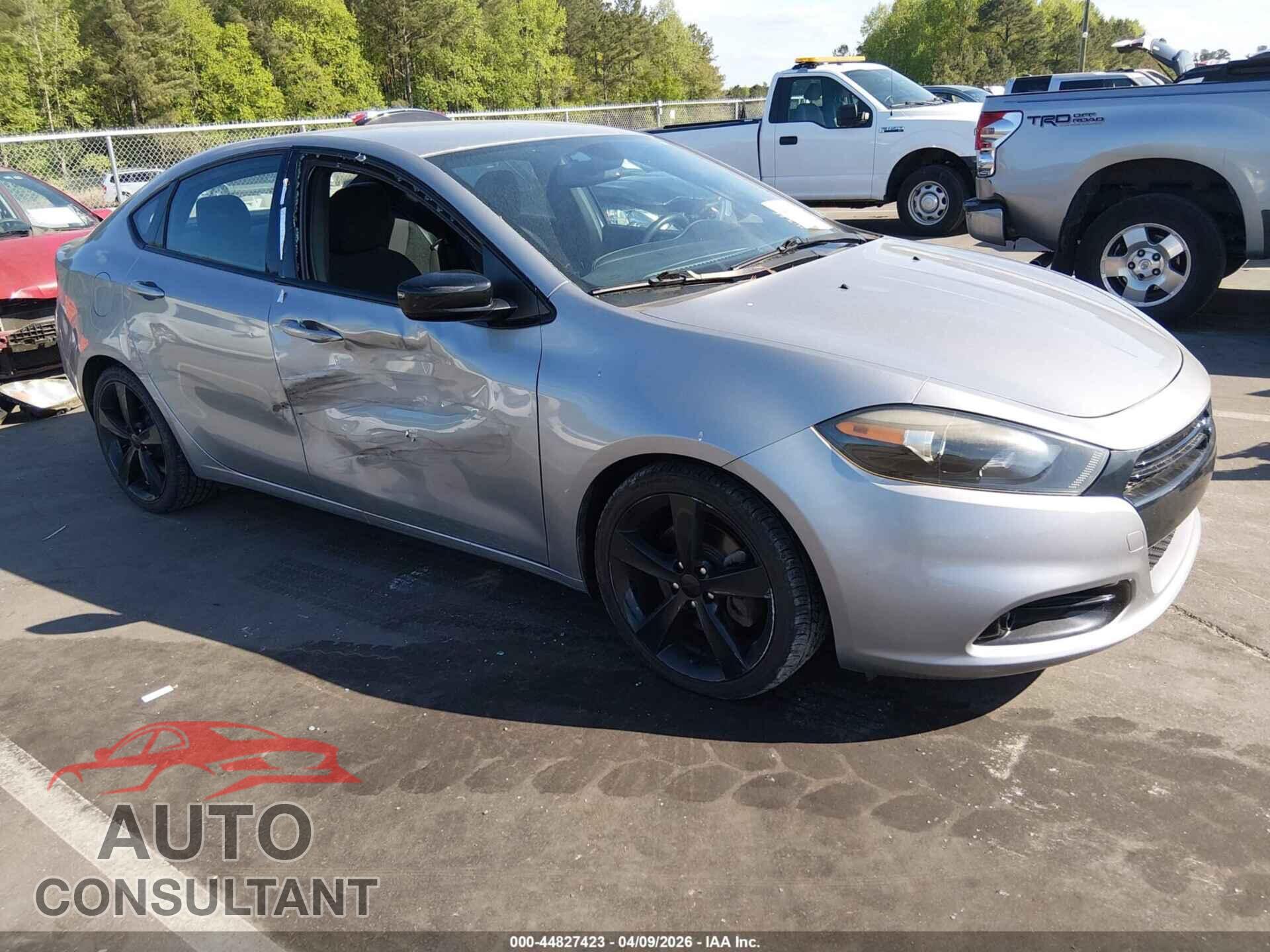 DODGE DART 2015 - 1C3CDFBB0FD275750