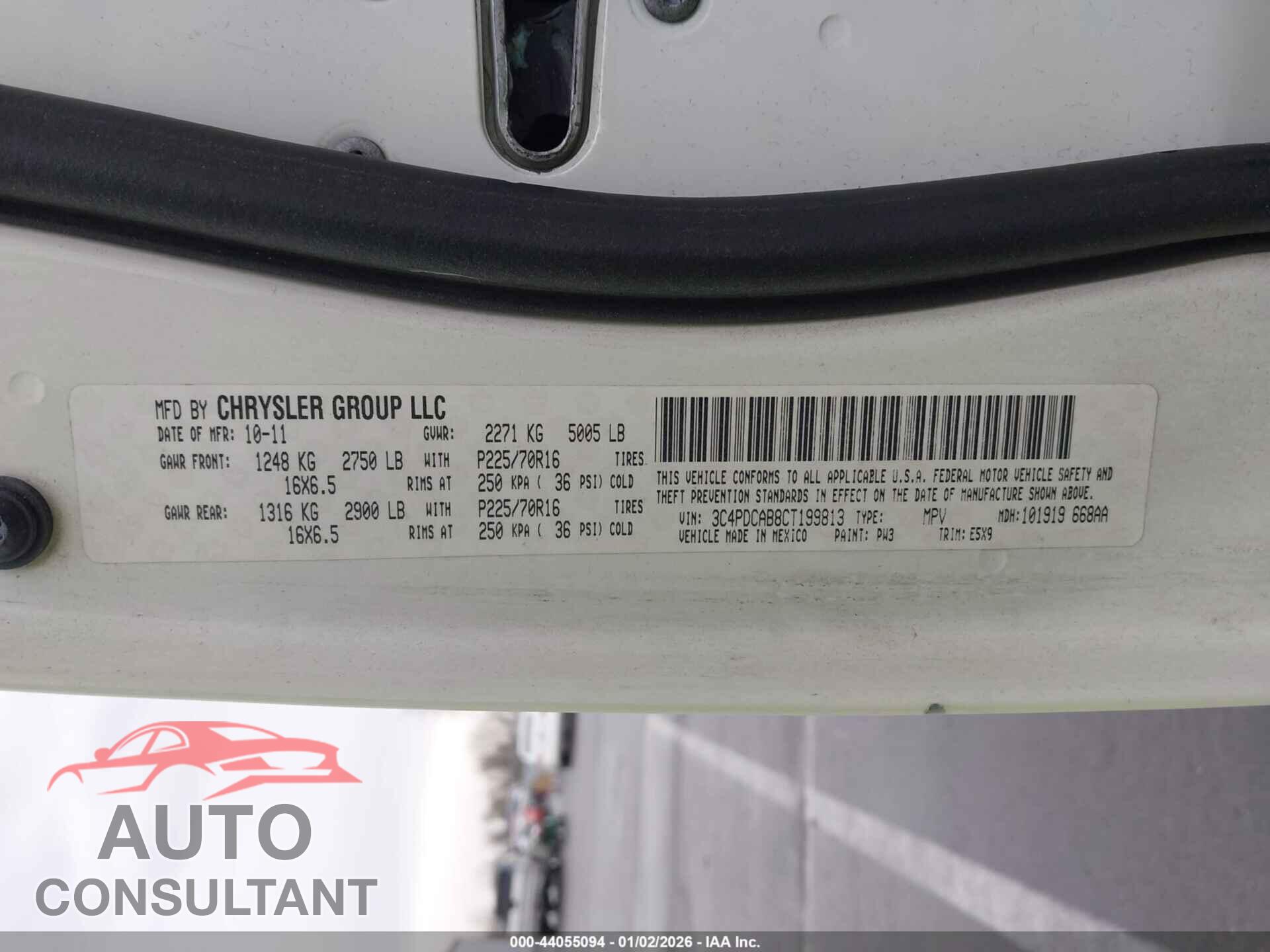 DODGE JOURNEY 2017 - 3C4PDCBB3HT683703
