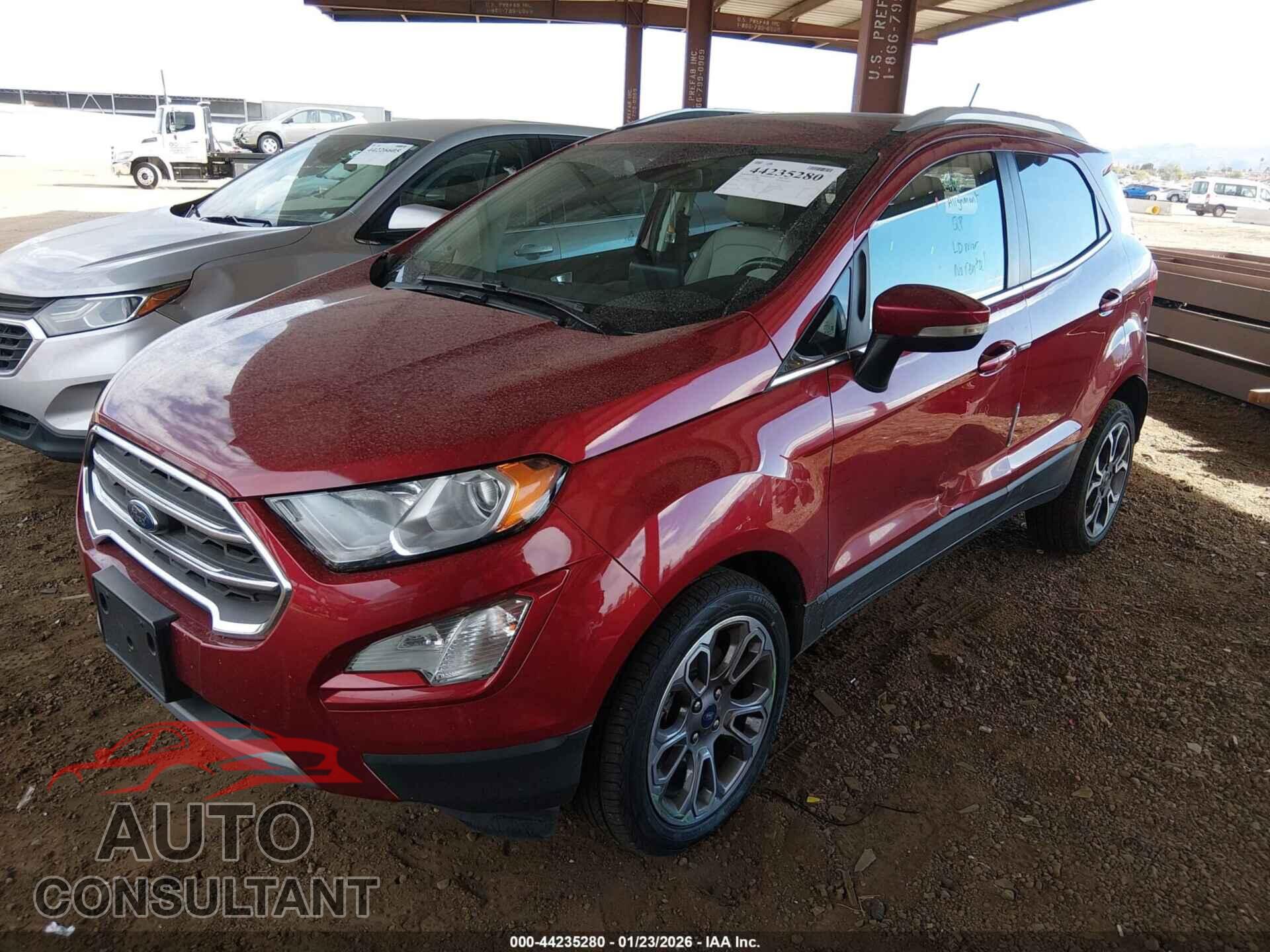 FORD ECOSPORT 2021 - MAJ6S3KL4MC409819