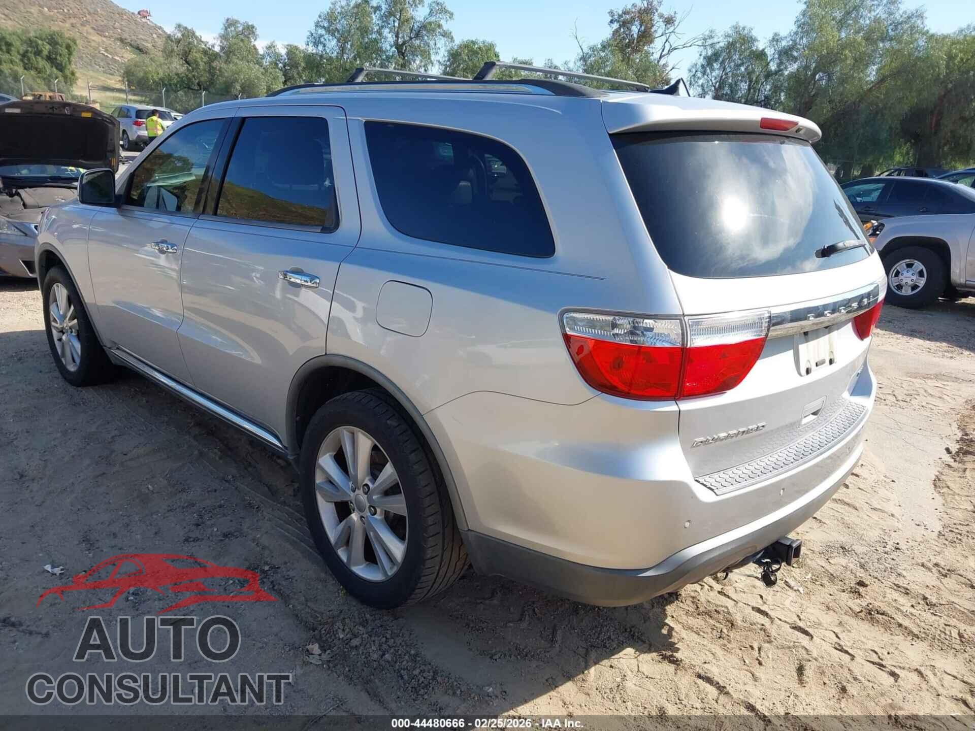 DODGE DURANGO 2011 - 1D4RD4GGXBC660900