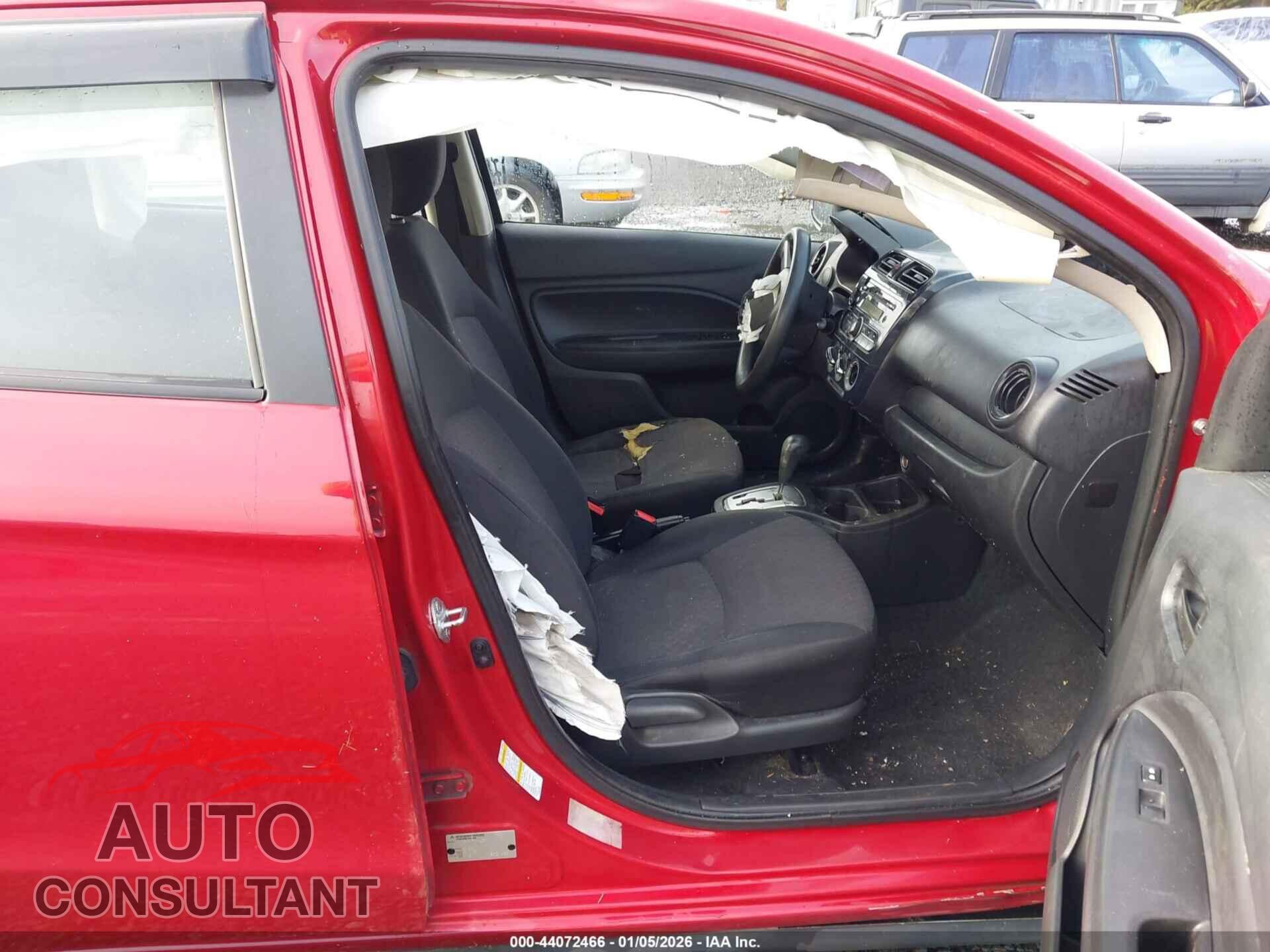 MITSUBISHI MIRAGE 2017 - ML32A3HJ3HH004743