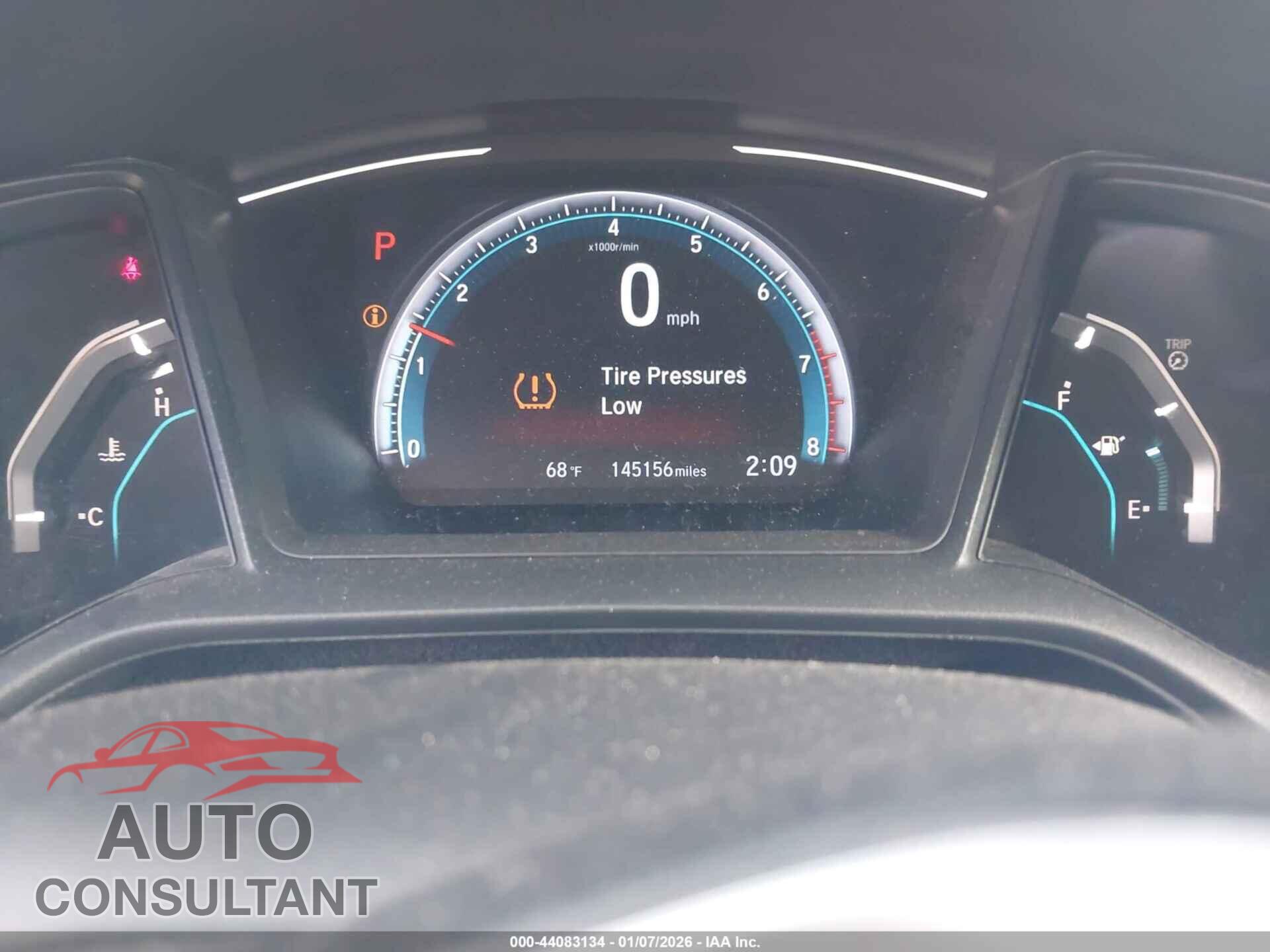 HONDA CIVIC 2019 - 2HGFC2F68KH584902