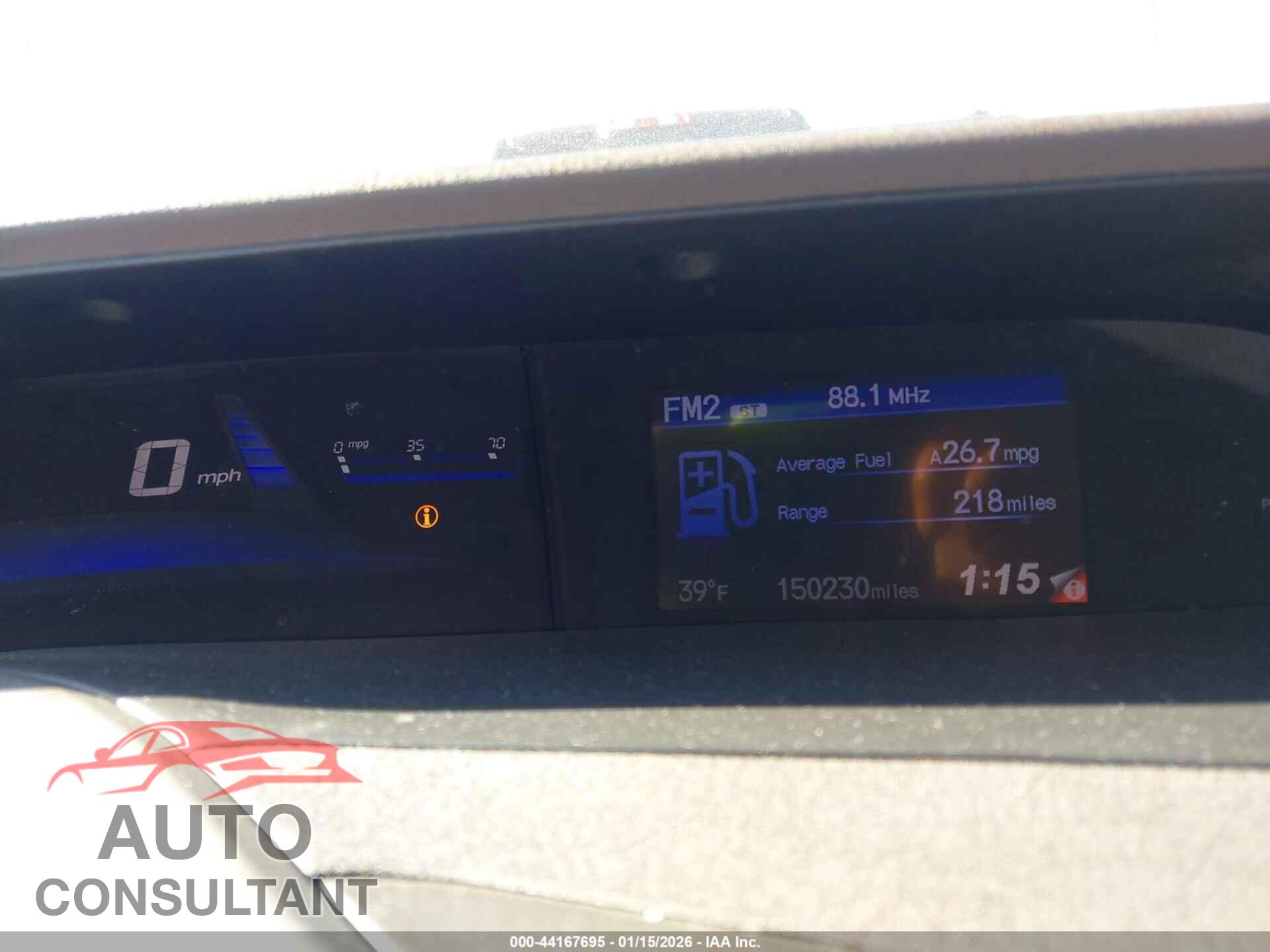 HONDA CIVIC 2012 - 2HGFB2F98CH543961