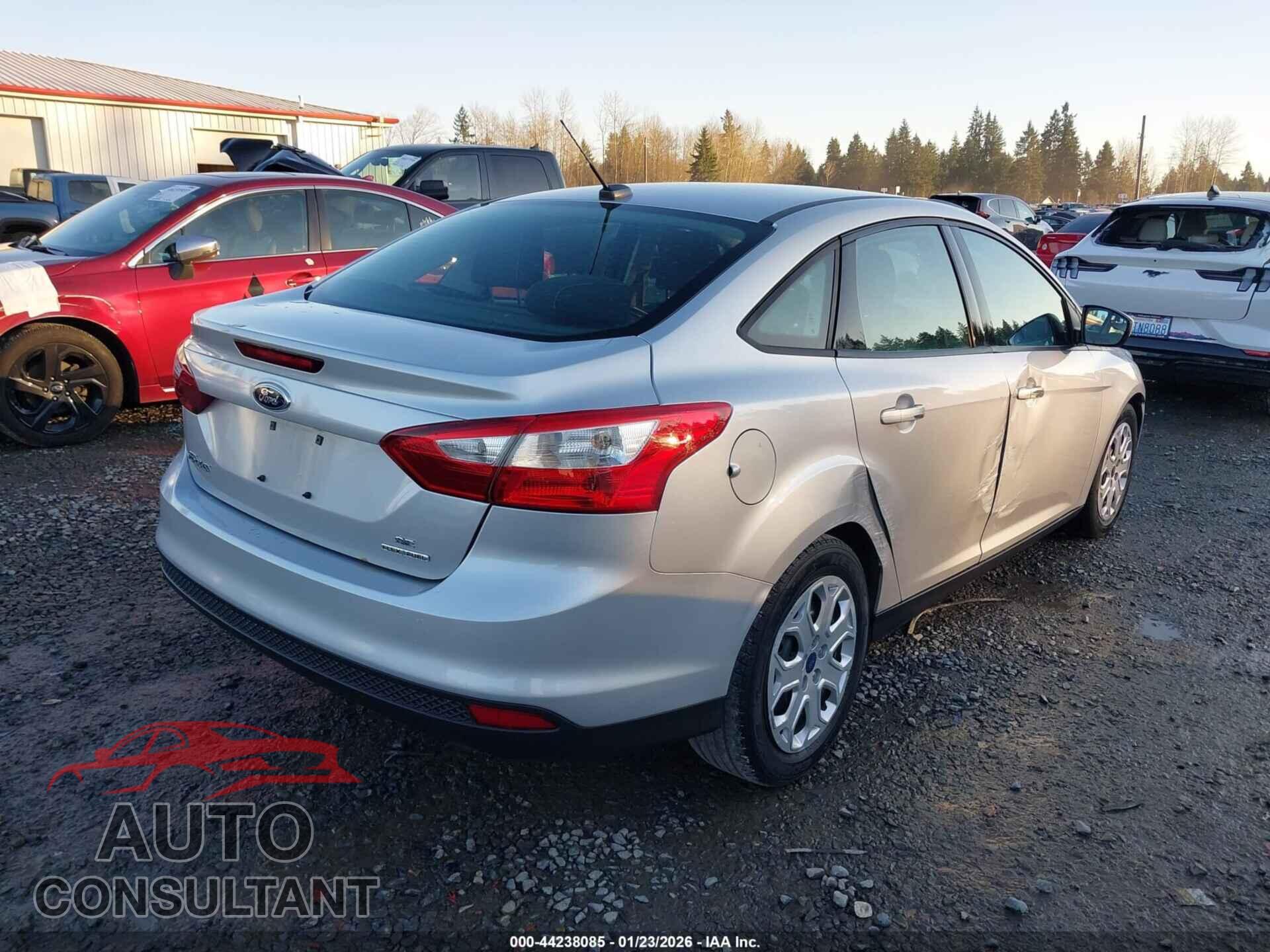 FORD FOCUS 2012 - 1FAHP3F2XCL420902