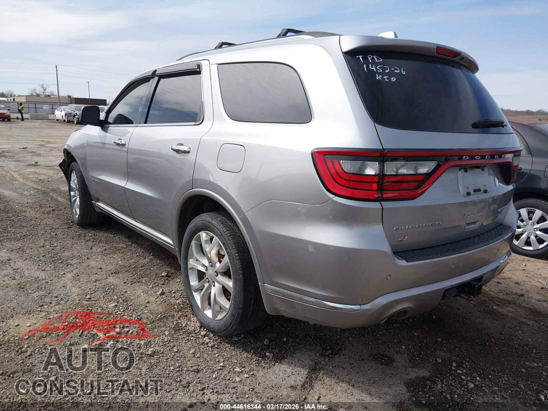 DODGE DURANGO 2018 - 1C4SDJET7JC302326