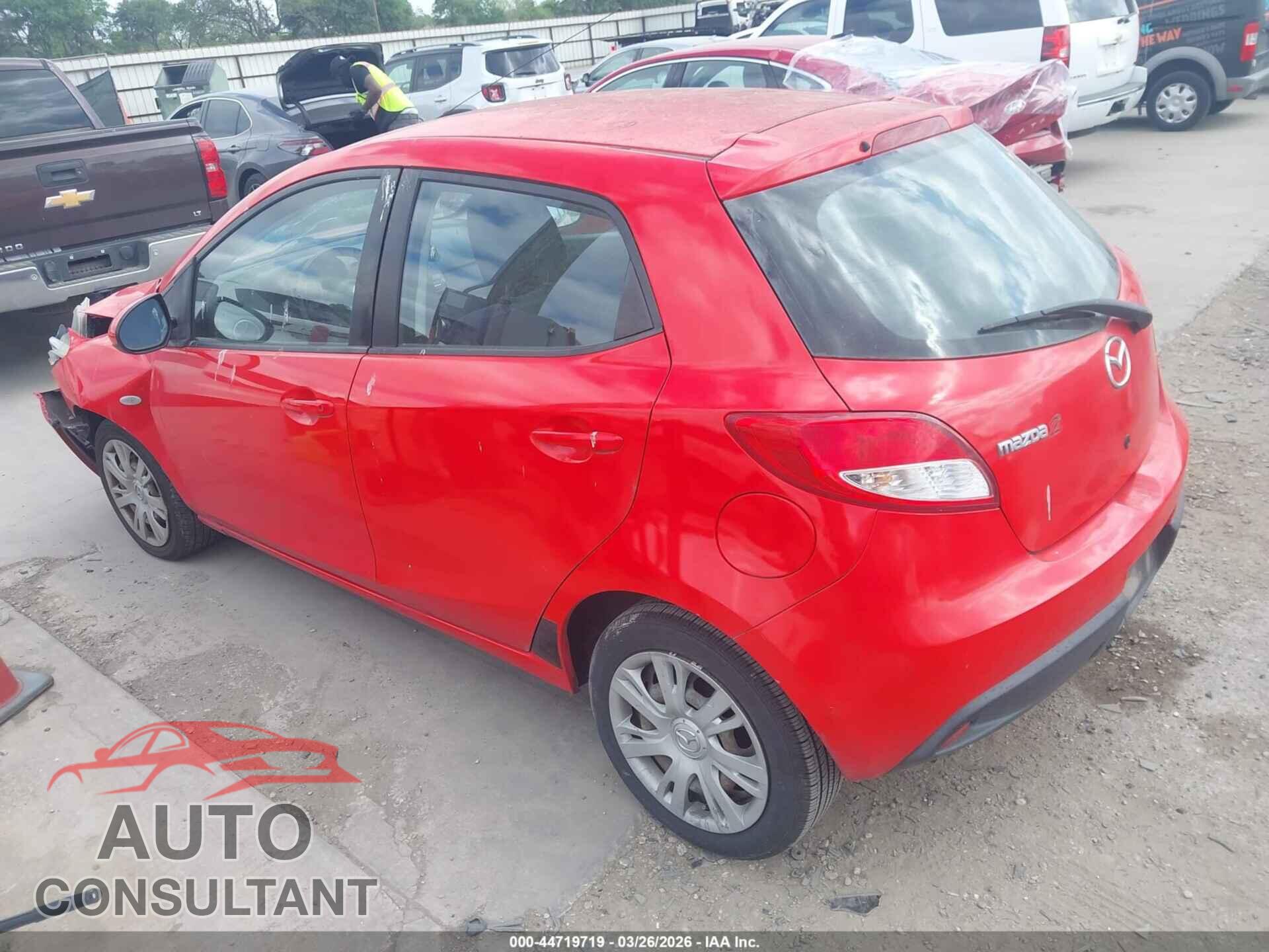 MAZDA MAZDA2 2013 - JM1DE1KY4D0155474
