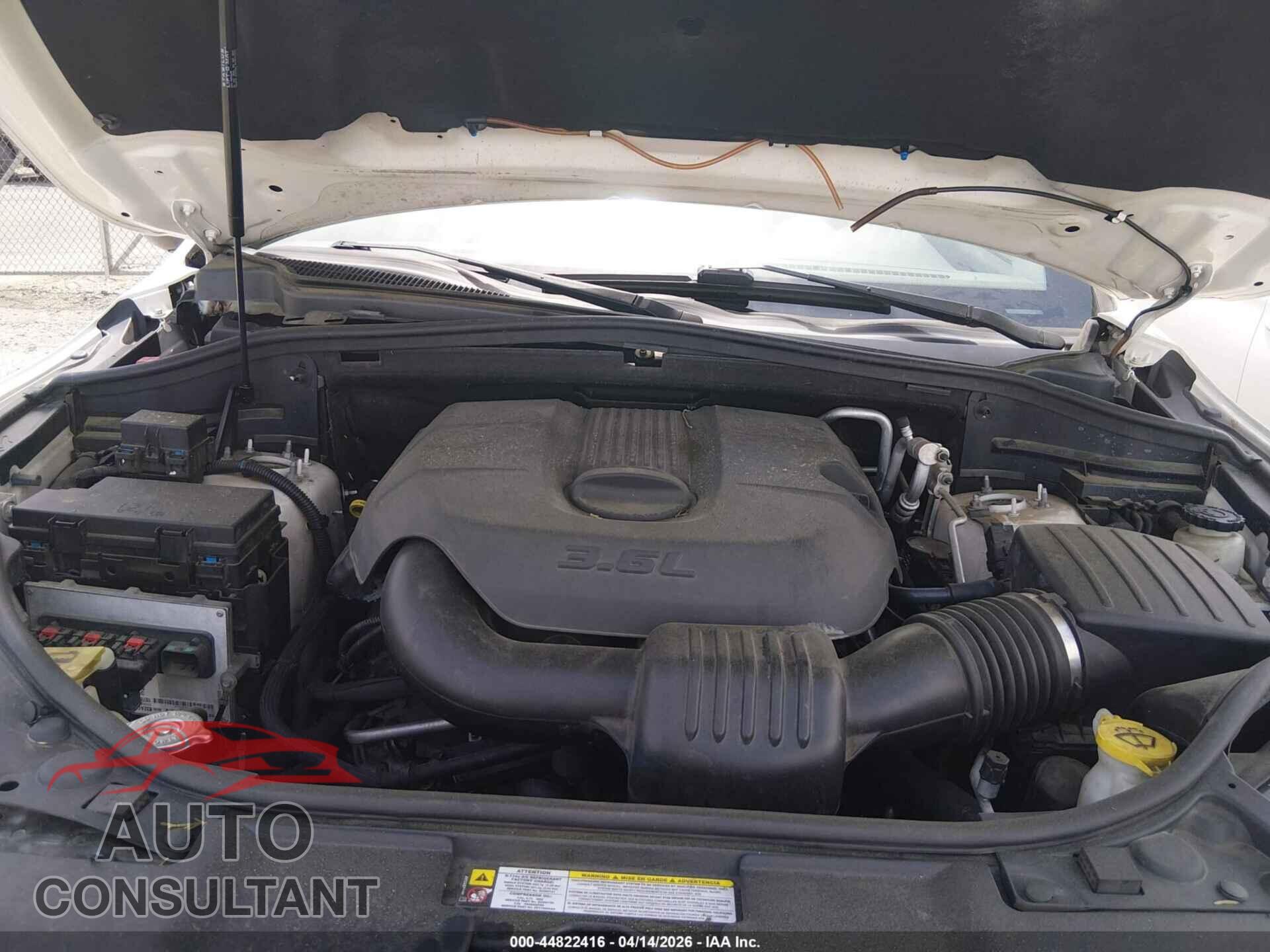 DODGE DURANGO 2011 - 1D4RD4GG8BC598462