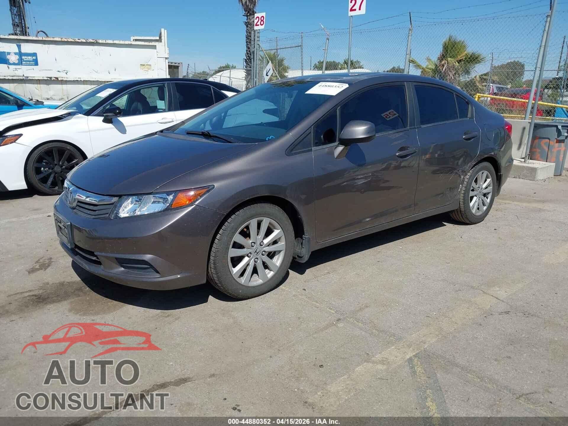 HONDA CIVIC 2012 - 2HGFB2F99CH552460