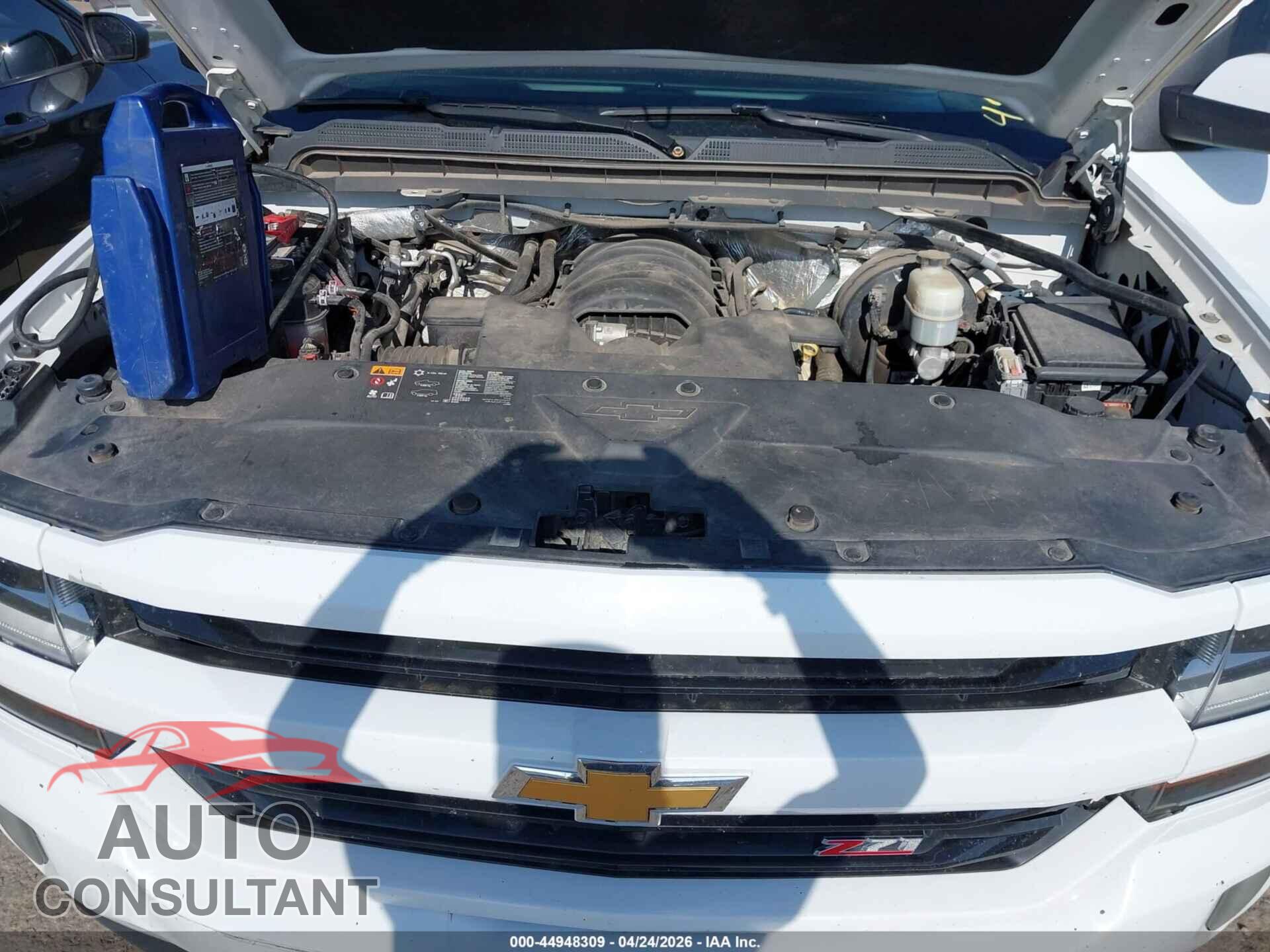 CHEVROLET SILVERADO 1500 2017 - 1GCVKREC4HZ347345