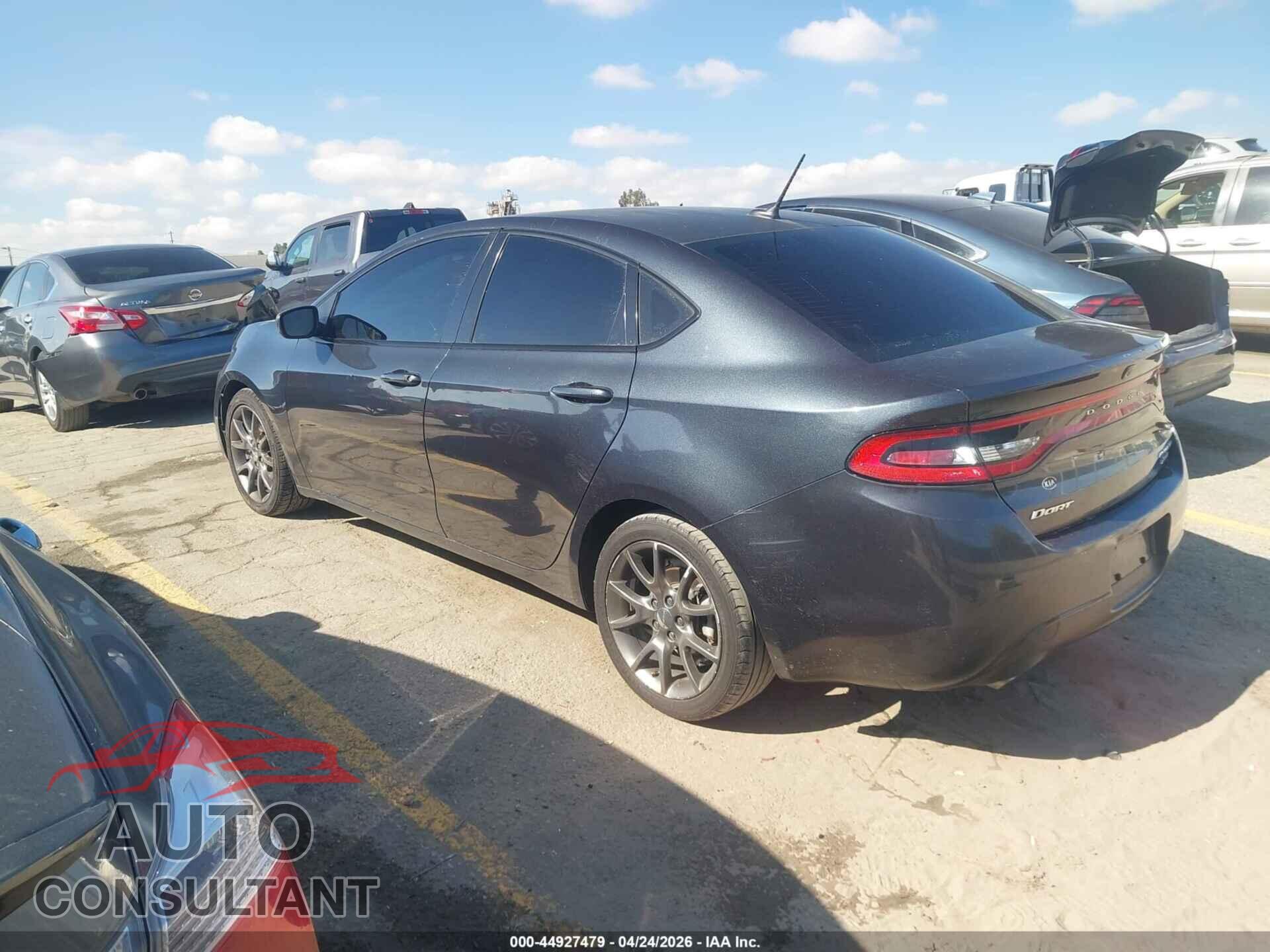 DODGE DART 2014 - 1C3CDFBB8ED719763