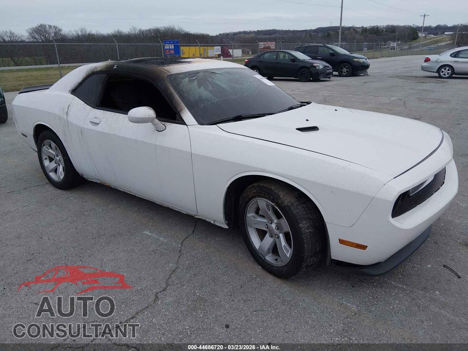 DODGE CHALLENGER 2012 - 2C3CDYAG7CH147769