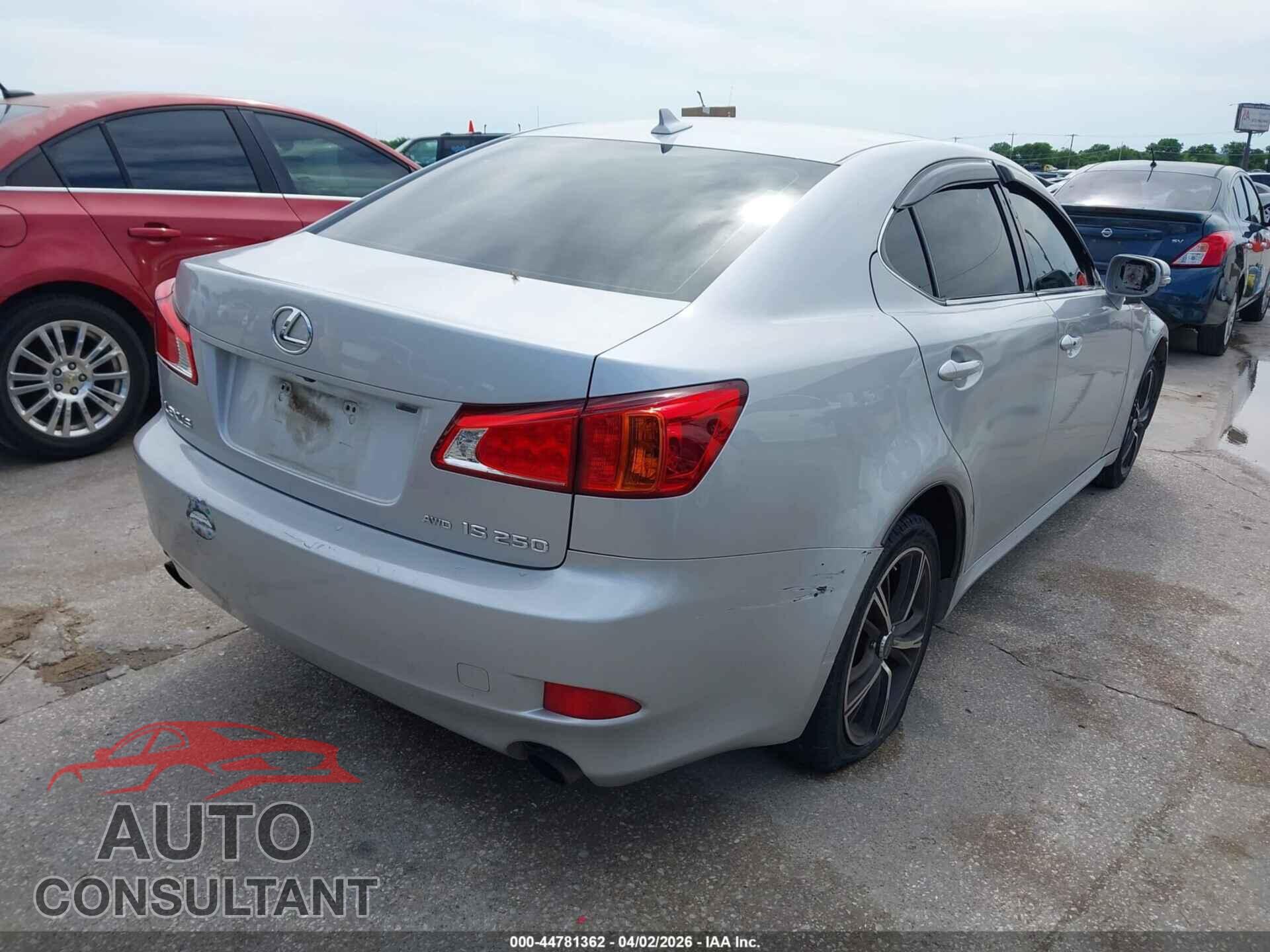 LEXUS IS 250 2010 - JTHCF5C29A5038416