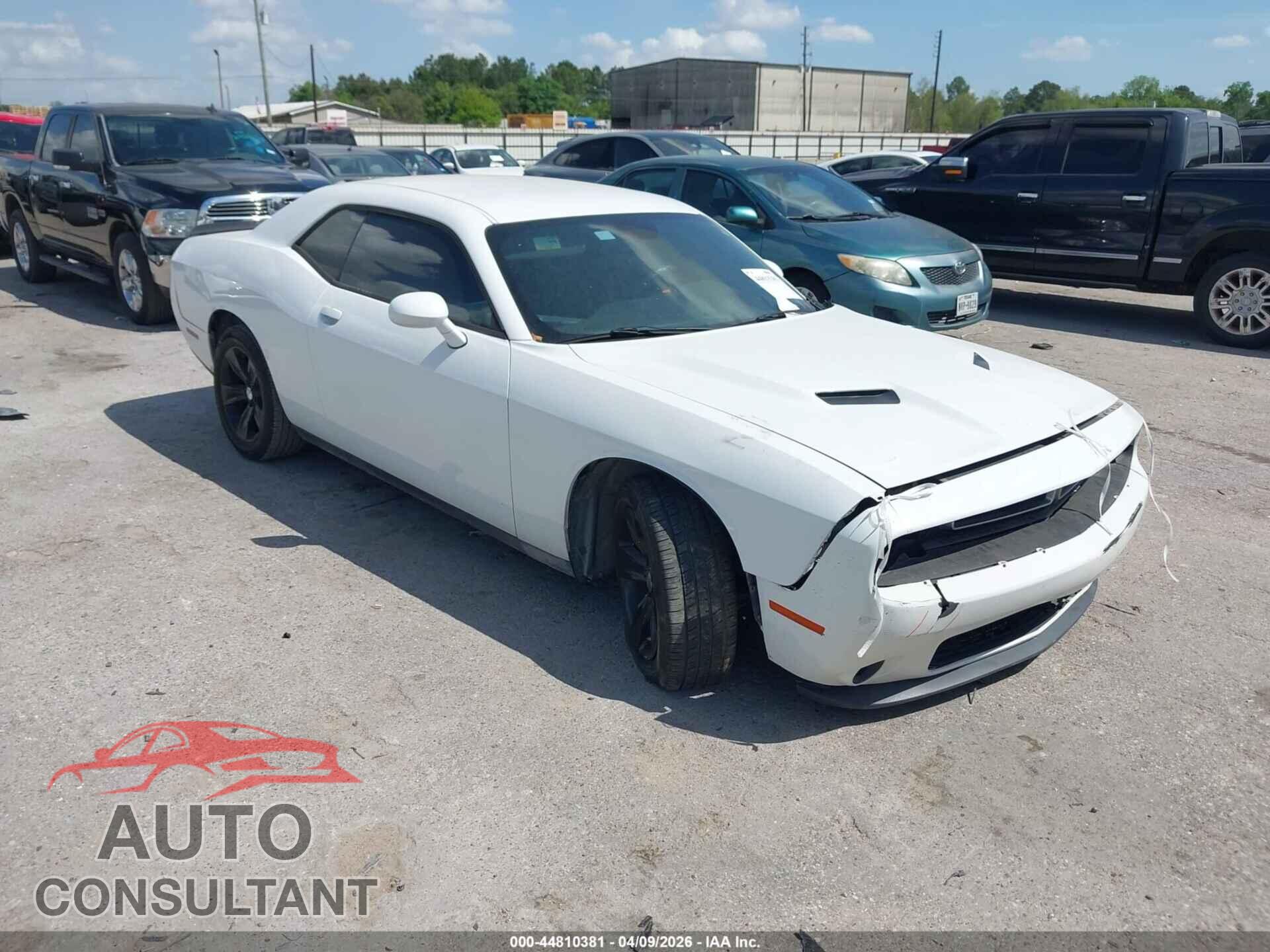 DODGE CHALLENGER 2016 - 2C3CDZAG5GH113647