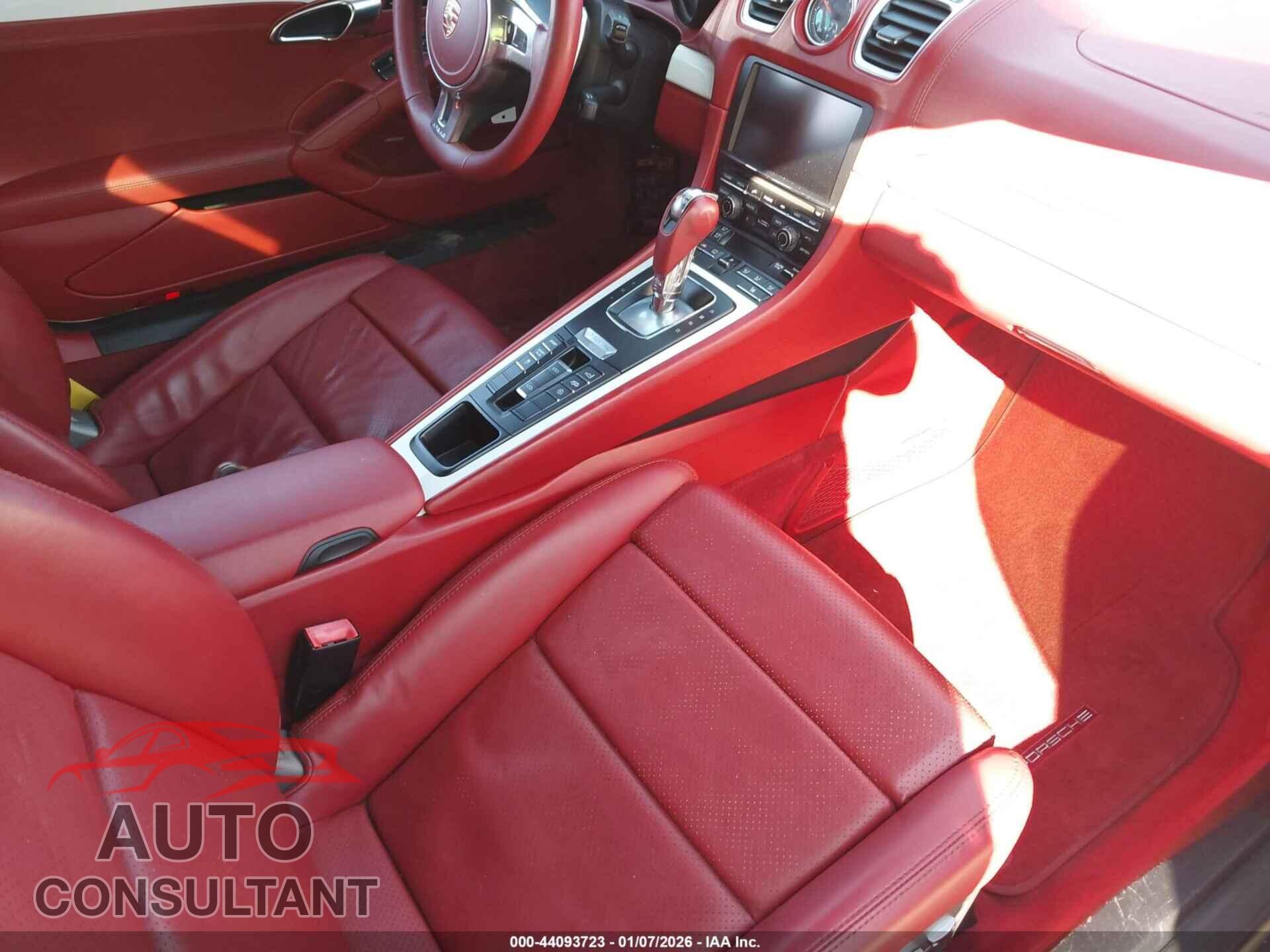 PORSCHE BOXSTER 2014 - WP0CB2A84ES140460