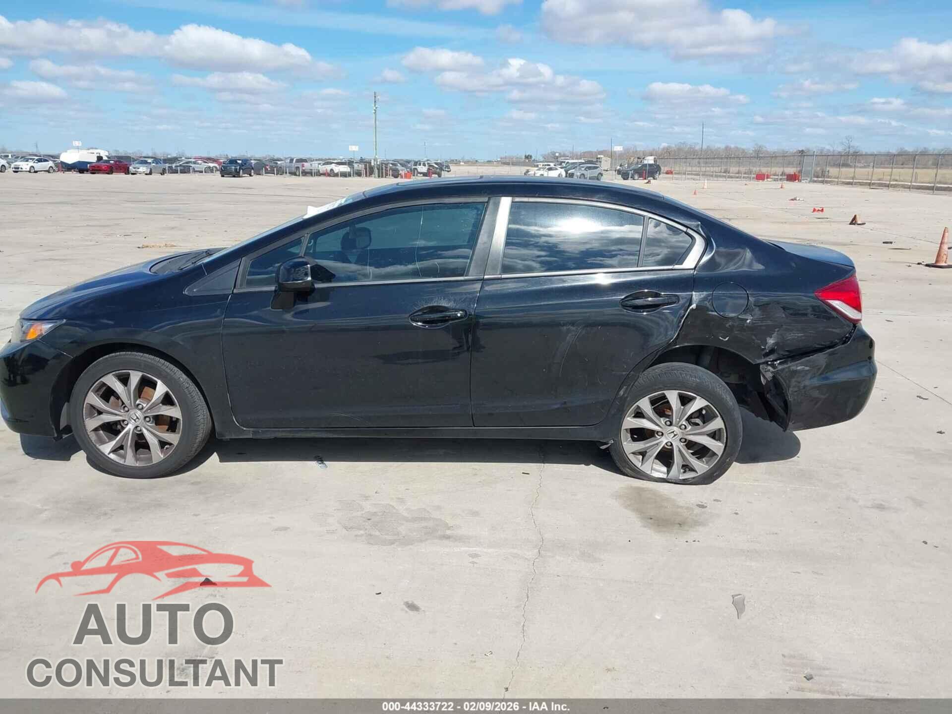 HONDA CIVIC 2013 - 19SFB2F82DE098605