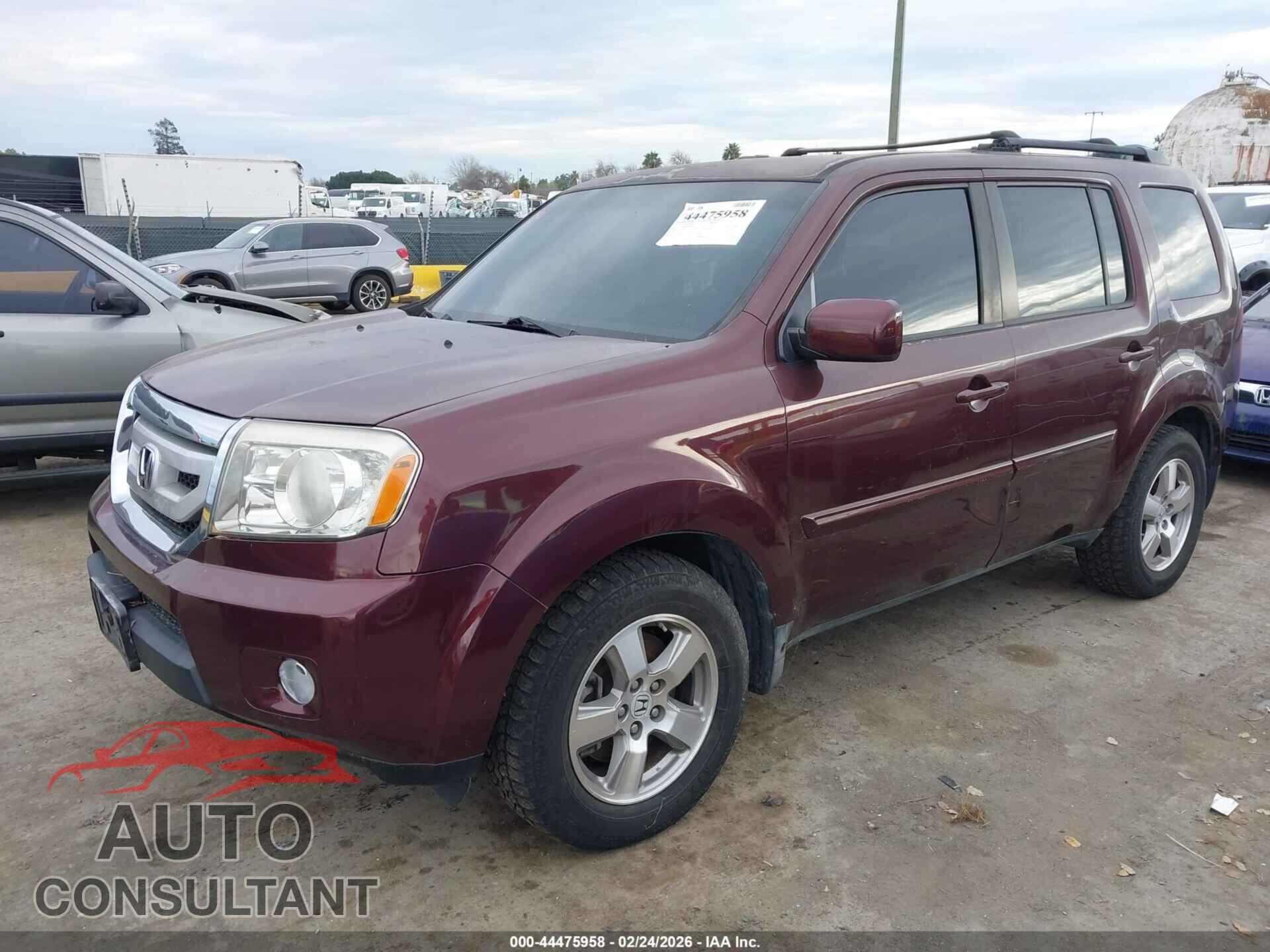 HONDA PILOT 2010 - 5FNYF4H4XAB021022