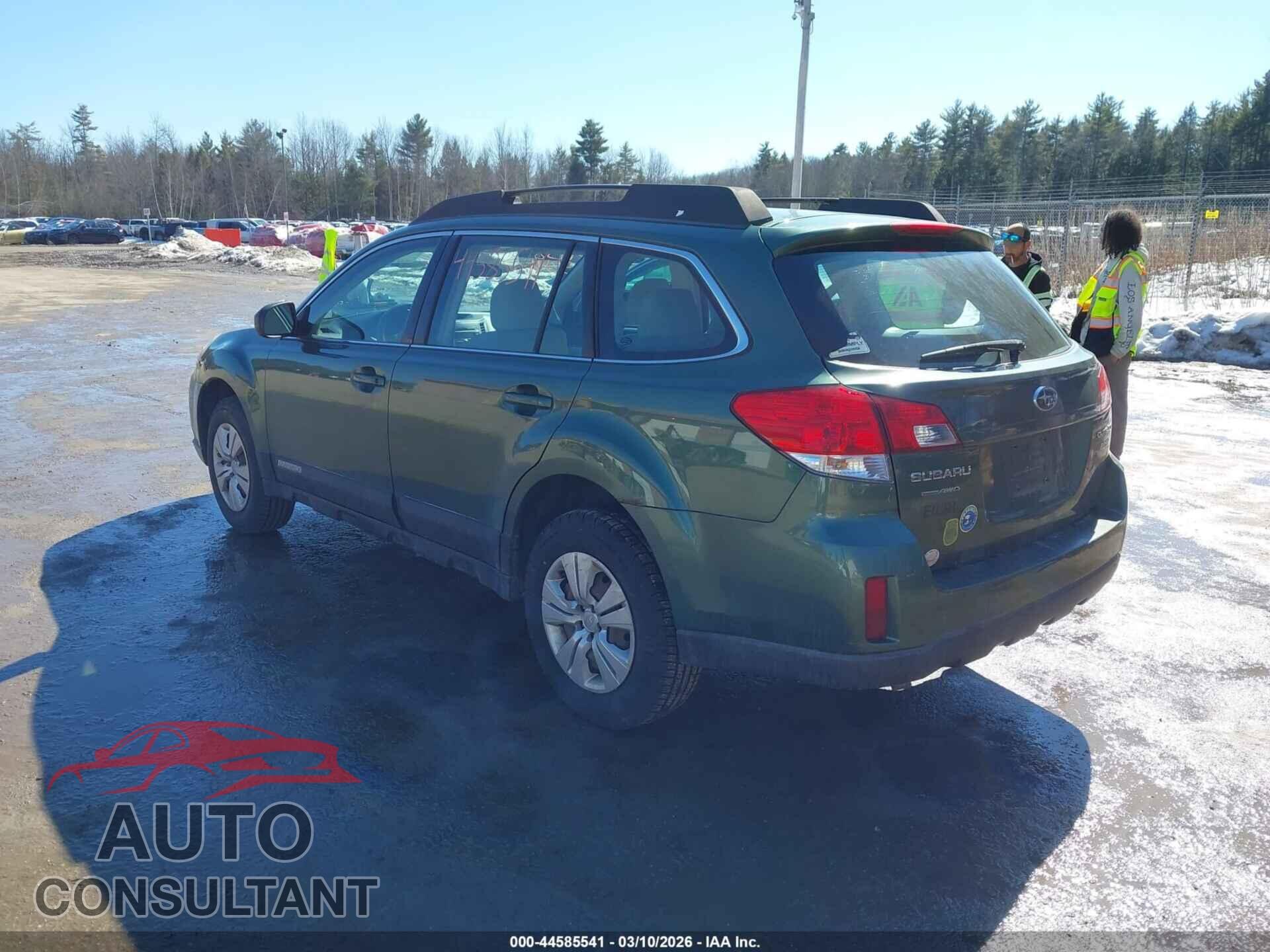 SUBARU OUTBACK 2012 - 4S4BRBAC4C1200702