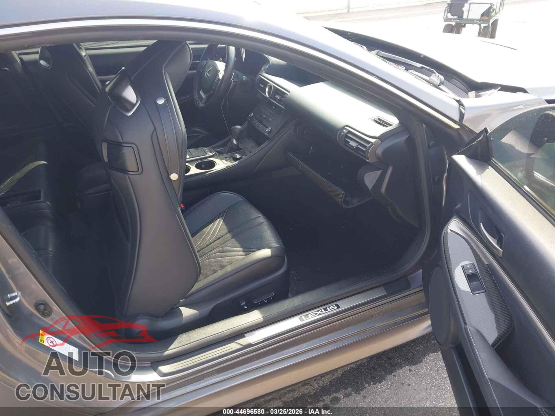 LEXUS RC F 2015 - JTHHP5BC9F5001127