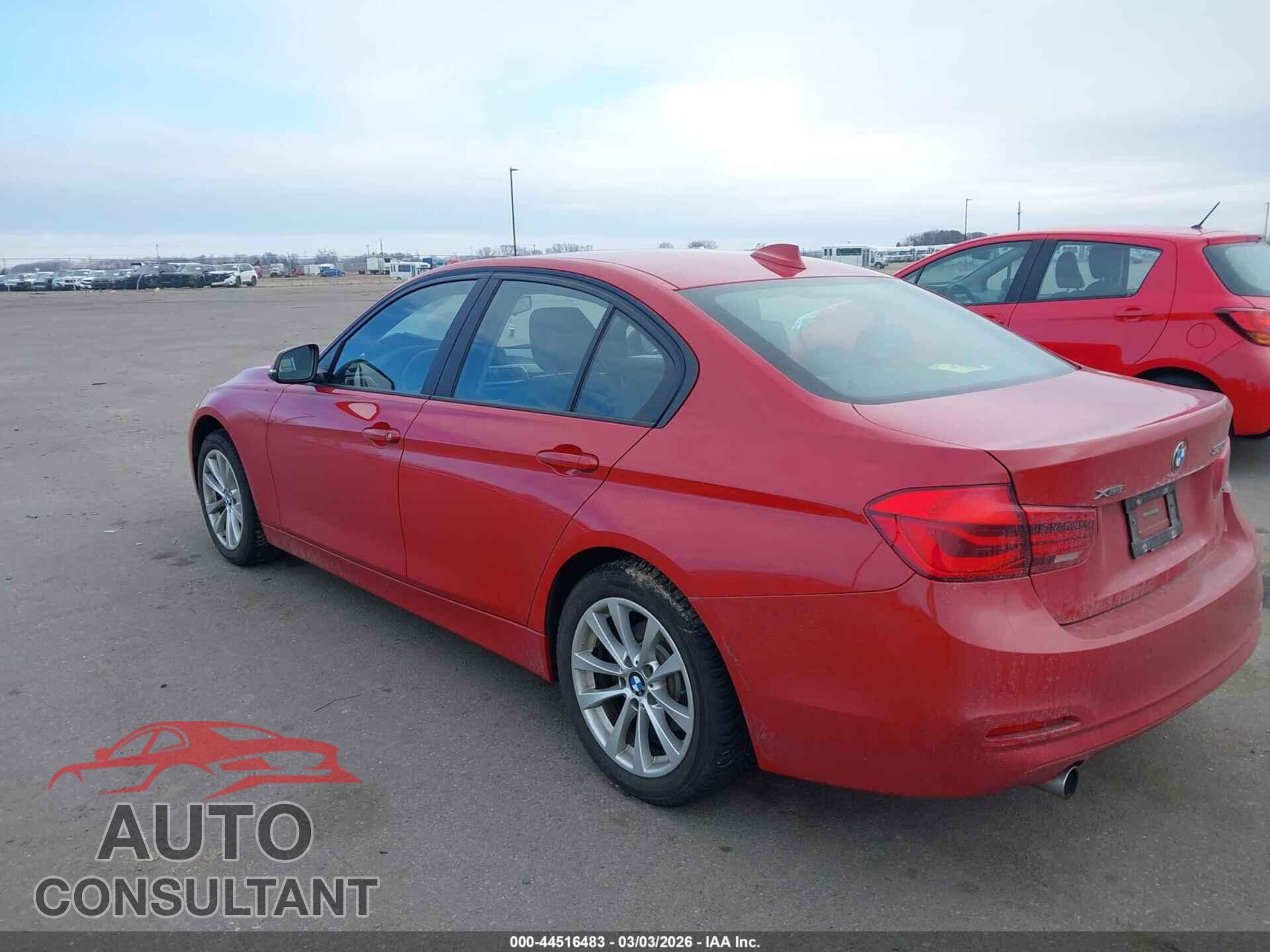 BMW 320I 2016 - WBA8E5G53GNU20252