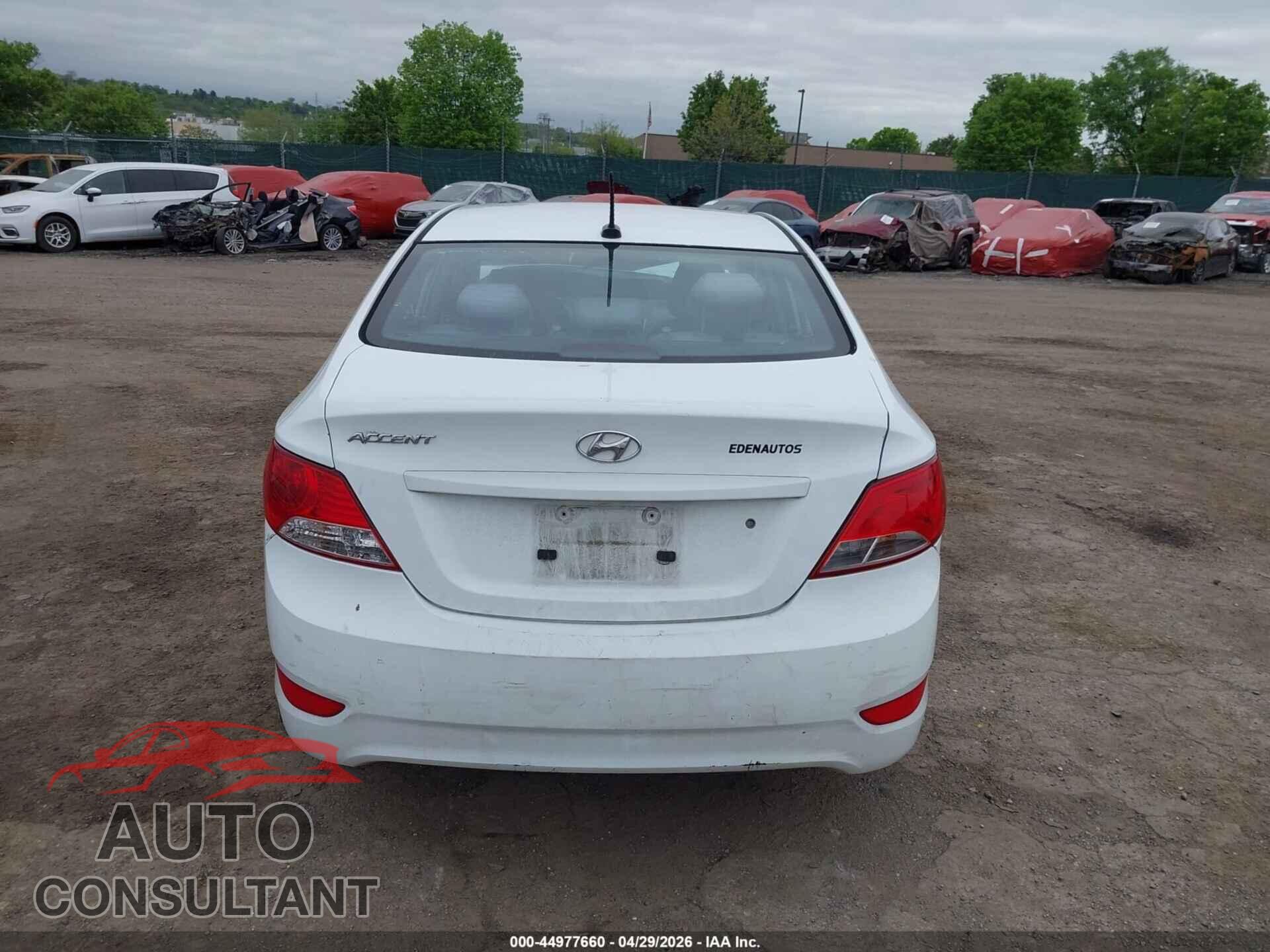 HYUNDAI ACCENT 2015 - KMHCT4AE1FU860041